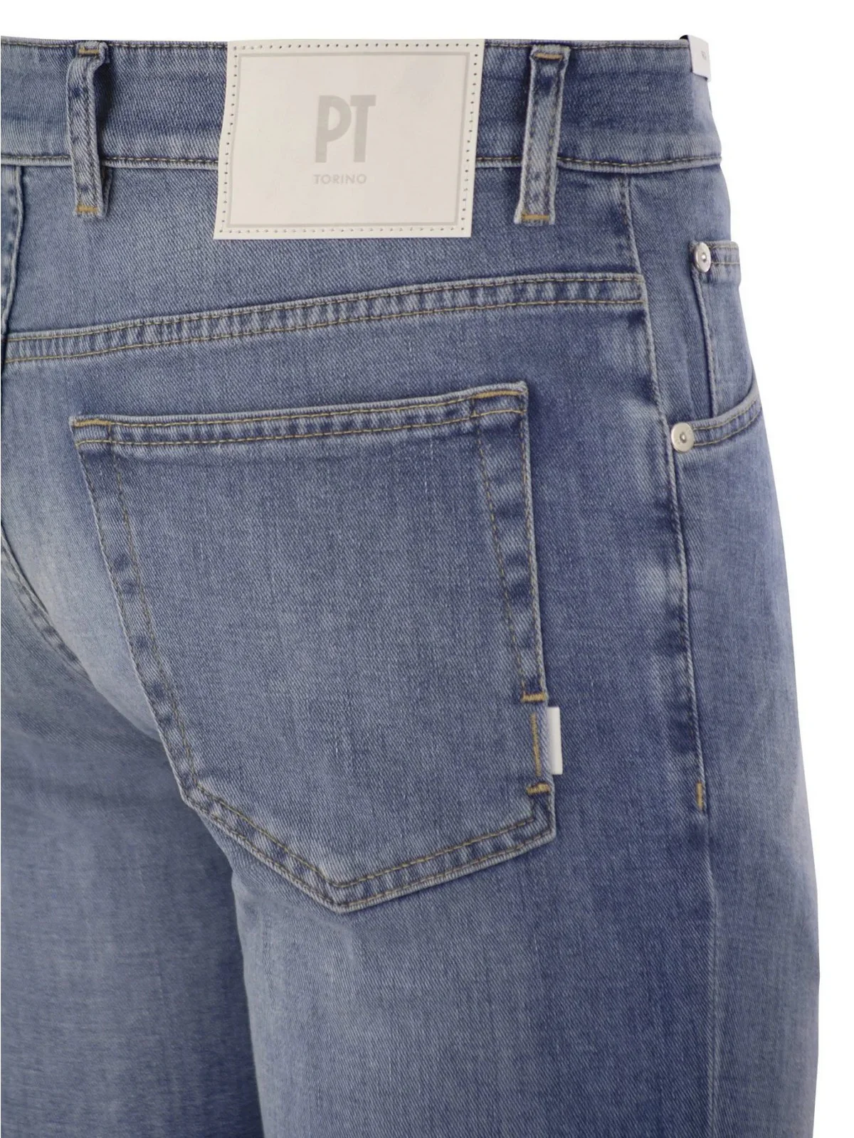PT TORINO Jeans Uomo Reggae C5TJ05B30BAS CA43 MK90 Blu - Image 4