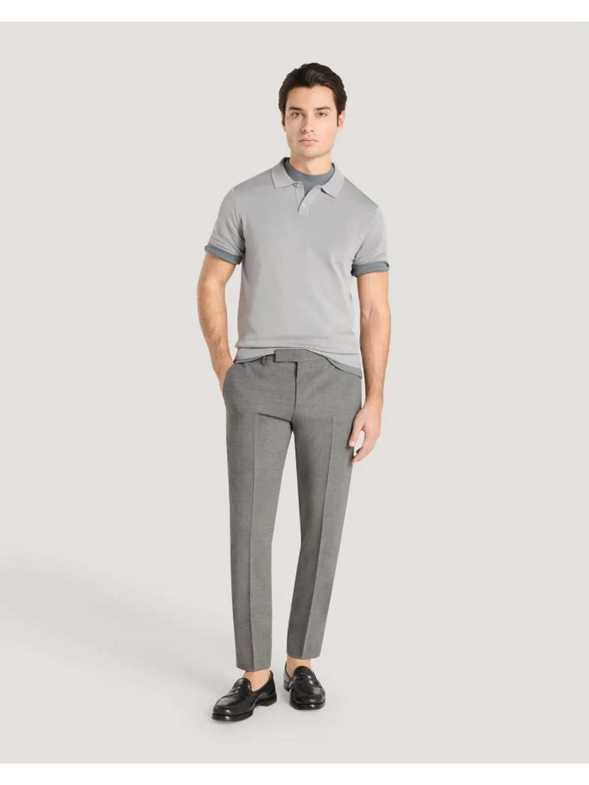 PT TORINO Pantalone Uomo  COAFX0Z00FWD TO99 0240 Grigio - Image 2