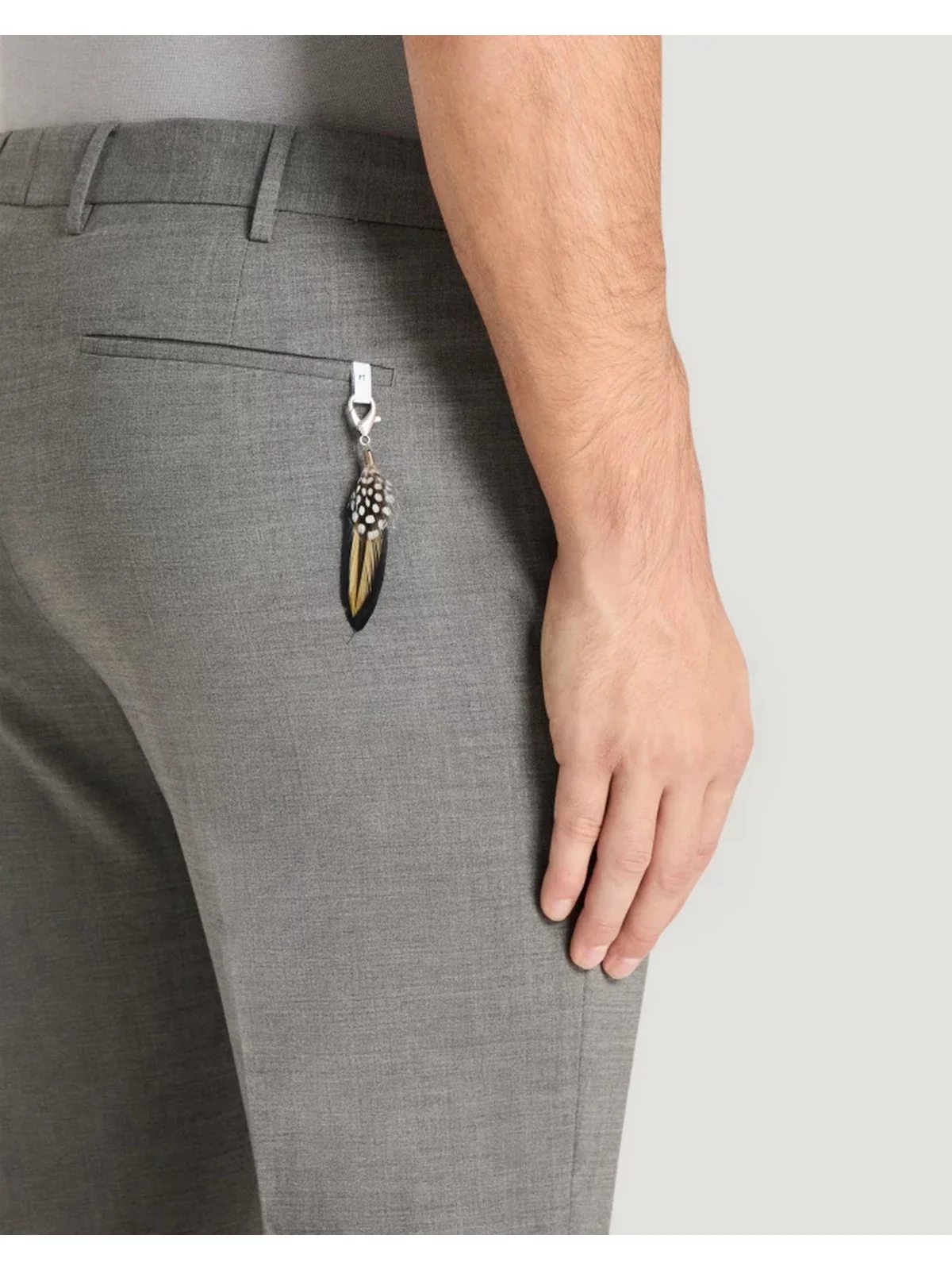 PT TORINO Pantalone Uomo  COAFX0Z00FWD TO99 0240 Grigio - Image 3