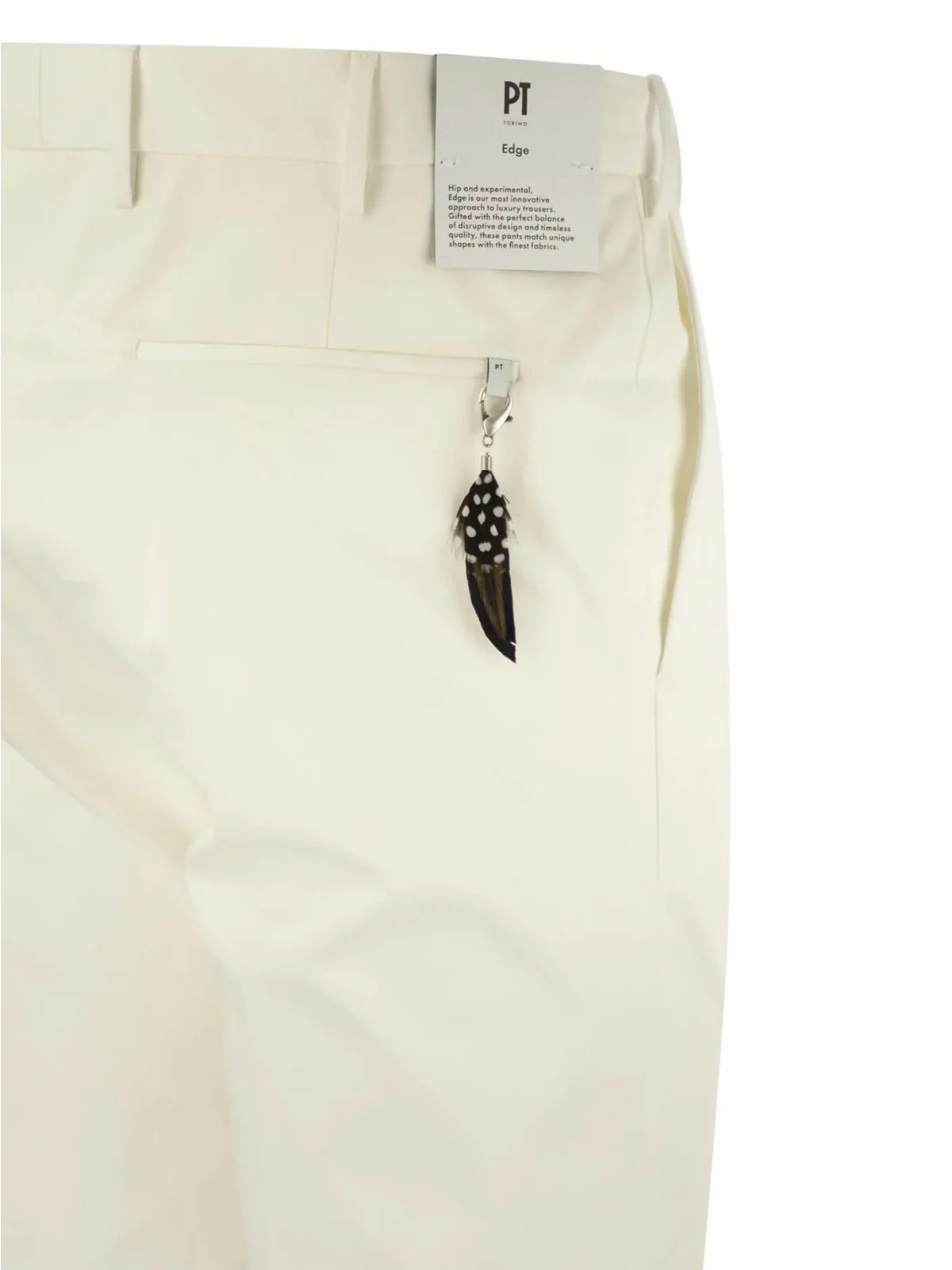 PT TORINO Pantalone Uomo  COASX0Z00FWD SD54 0010 Bianco - Image 4