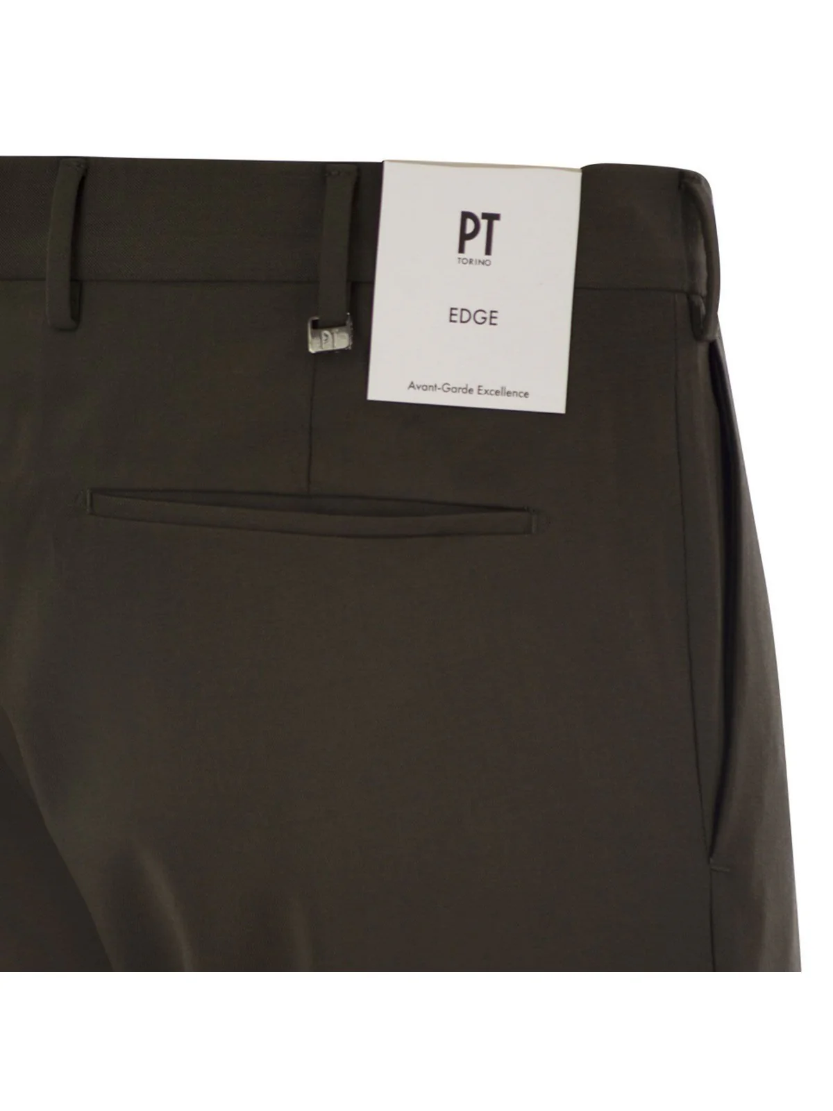 PT TORINO Pantalone Uomo Dieci COAFX0Z00FWD MA37 0445 MILITARE - Image 4