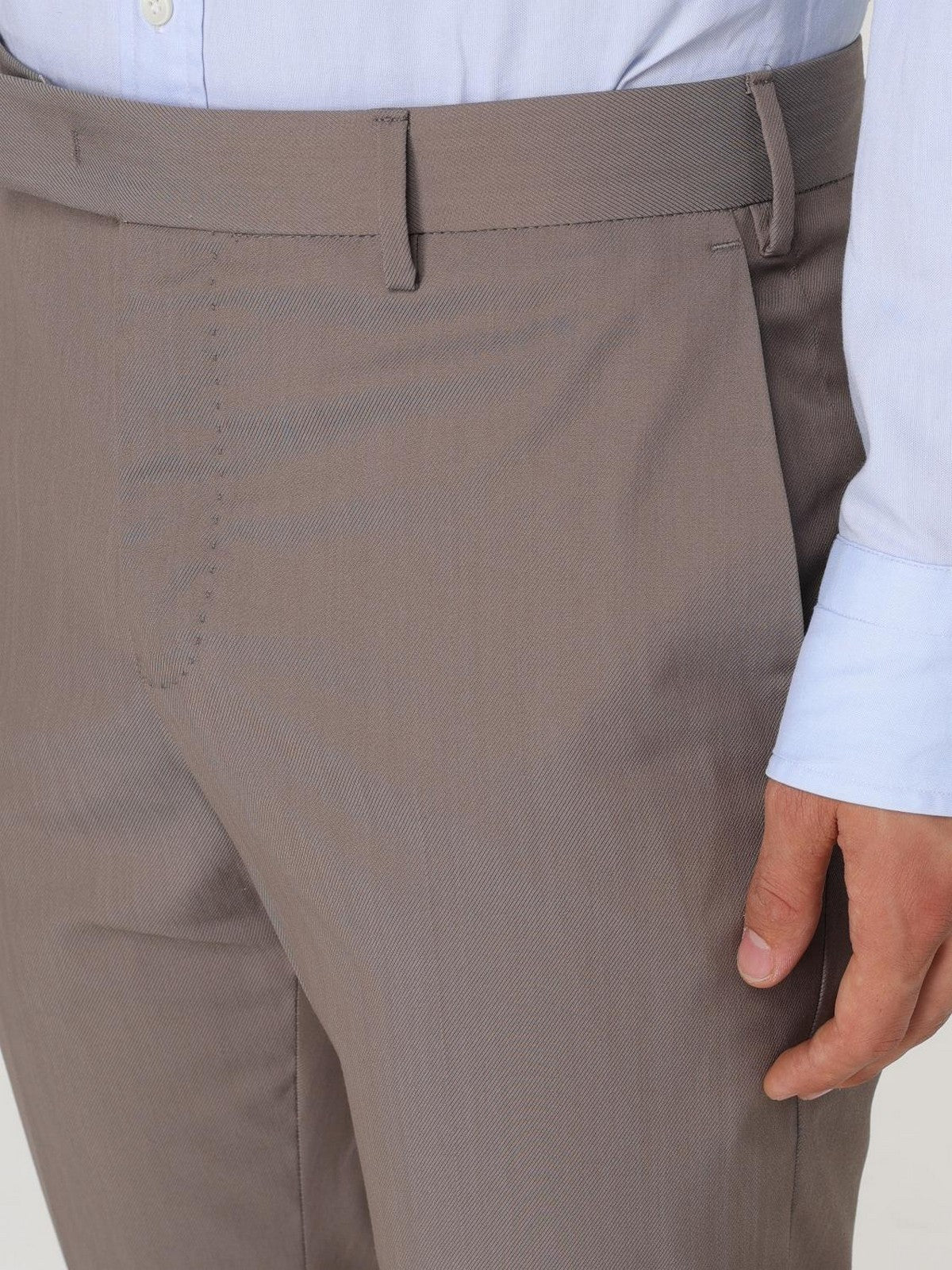 PT TORINO Pantalone Uomo Dieci COASX0Z00FWD MR84 0120 Marrone - Image 2