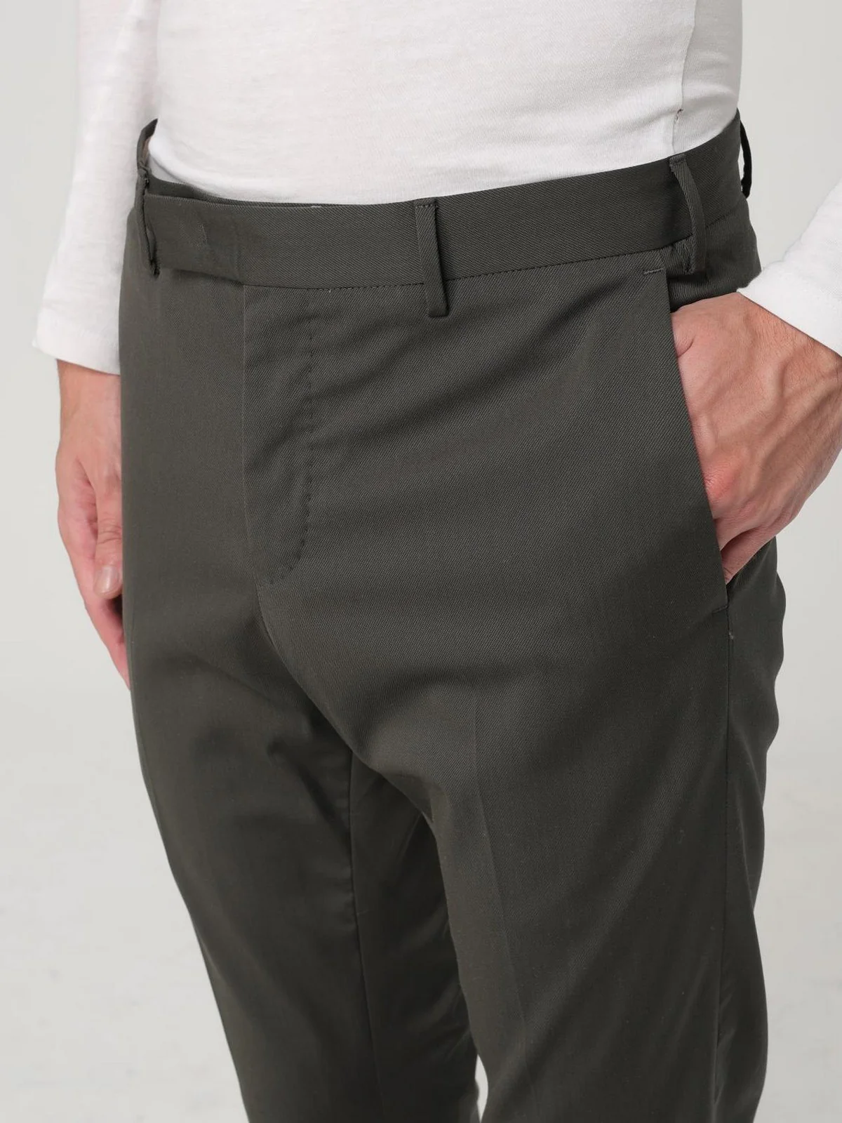 PT TORINO Pantalone Uomo Dieci COASX0Z00FWD MR84 0155 Marrone - Image 2