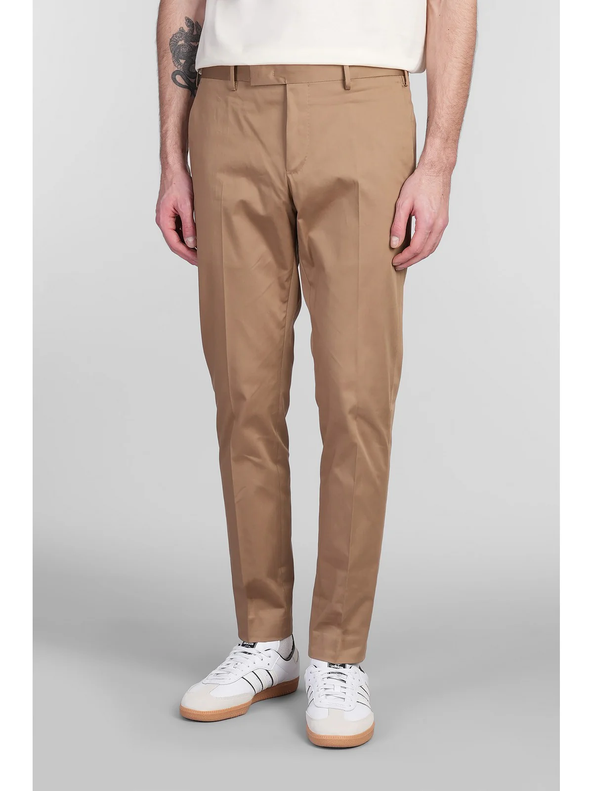 PT TORINO Pantalone Uomo Dieci COASX0Z00FWD NU68 0130 NOCCIOLA - Image 5