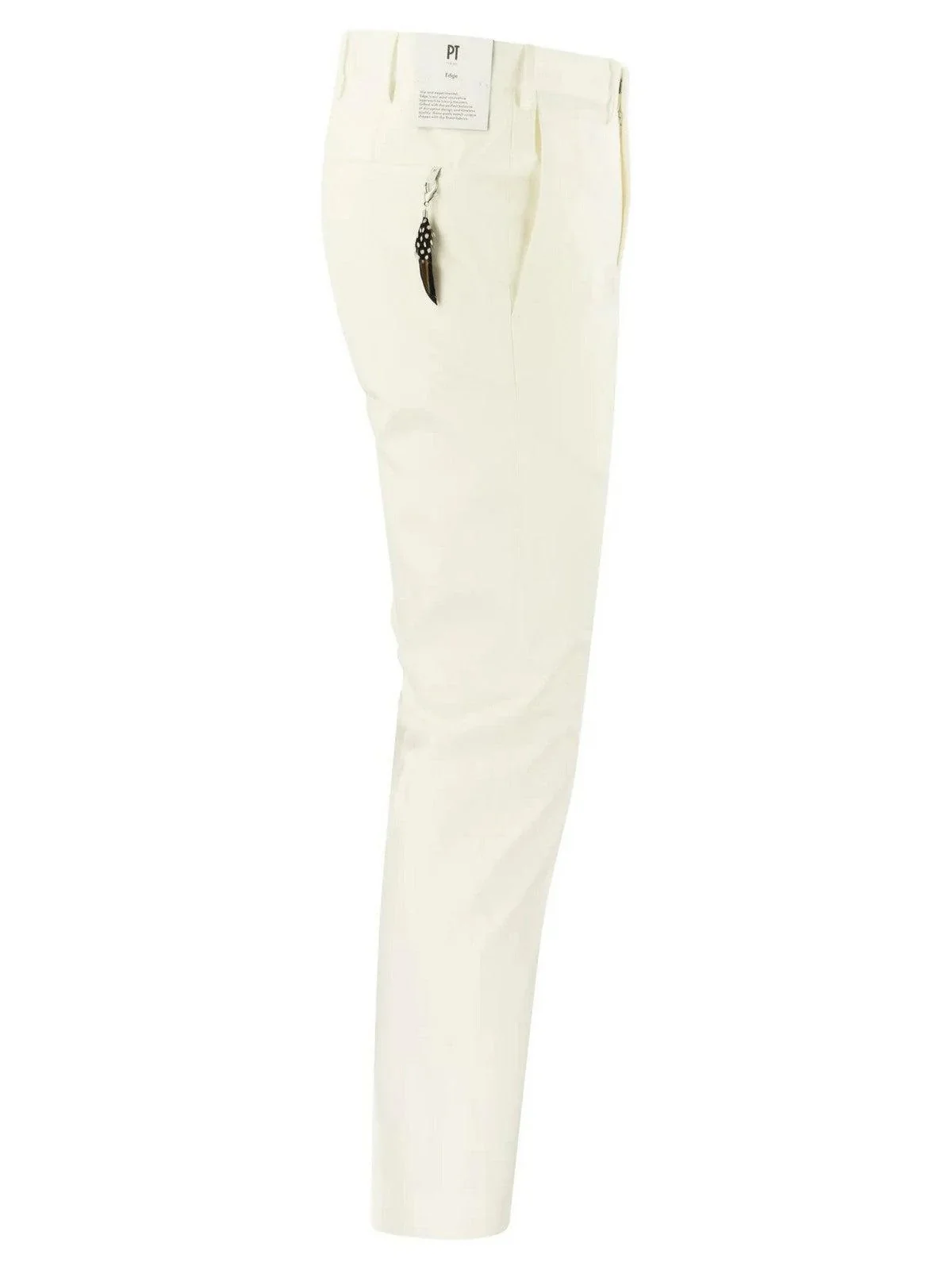 PT TORINO Pantalone Uomo Dieci COASX0Z00FWD SD59 0010 Bianco - Image 3