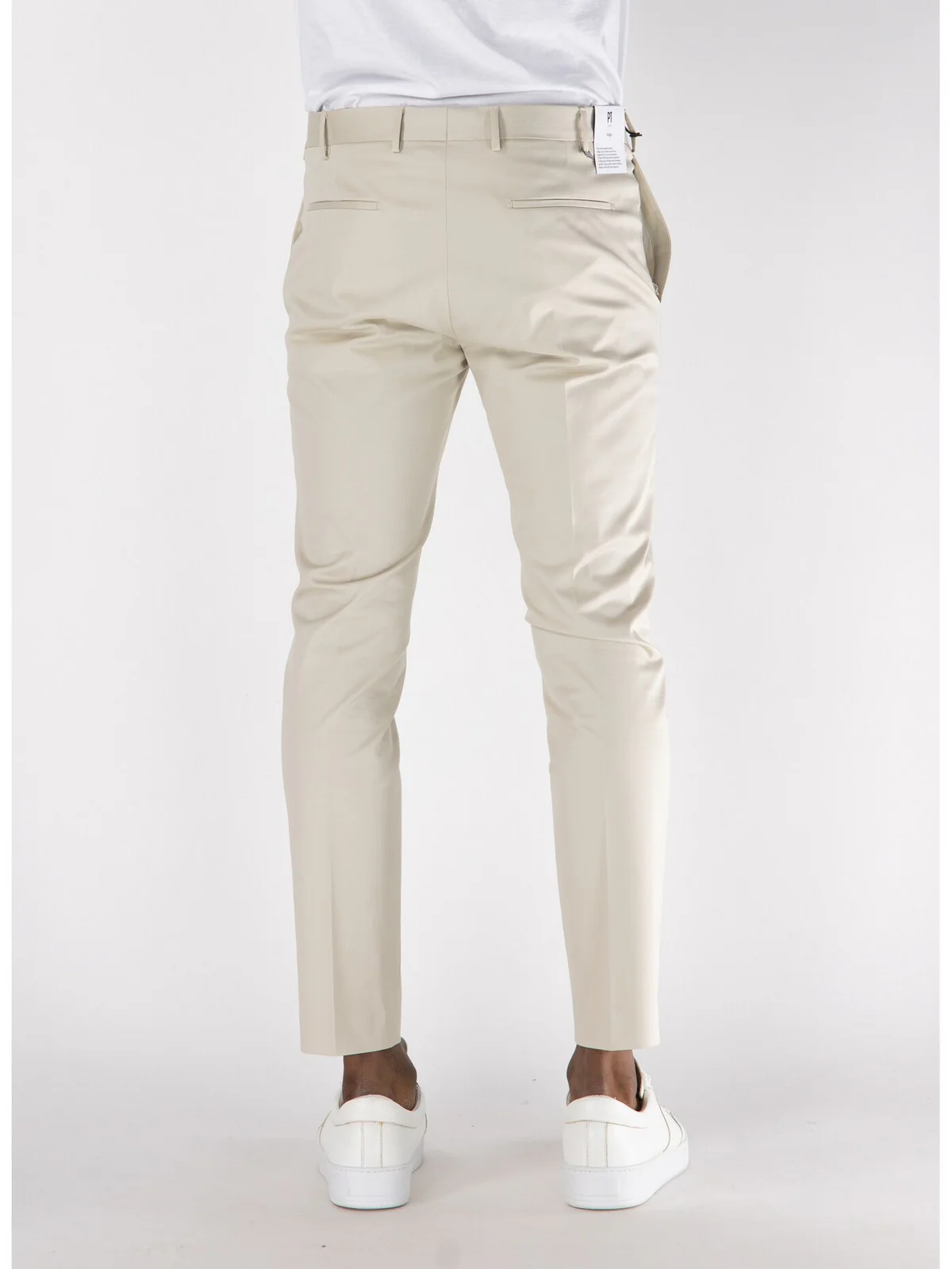 PT TORINO Pantalone Uomo Dieci COASX0Z00FWD SD59 0010 Bianco - Image 5