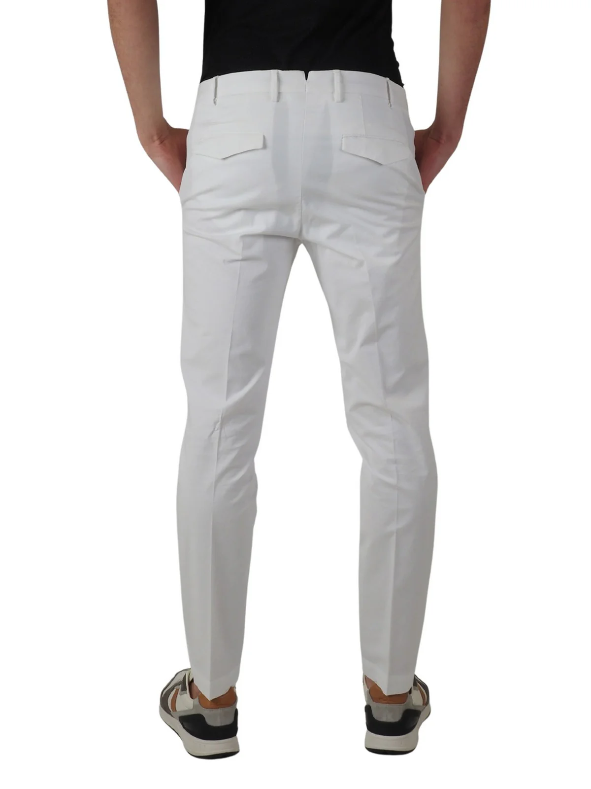 PT TORINO Pantalone Uomo Master COATMAZ00CL1 NU35 Y010 Bianco - Image 3