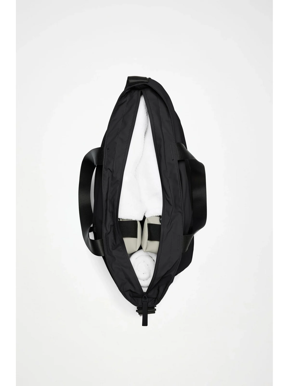 RAINS Borsa Unisex adulto  16430 01 BLACK BLACK - Image 2
