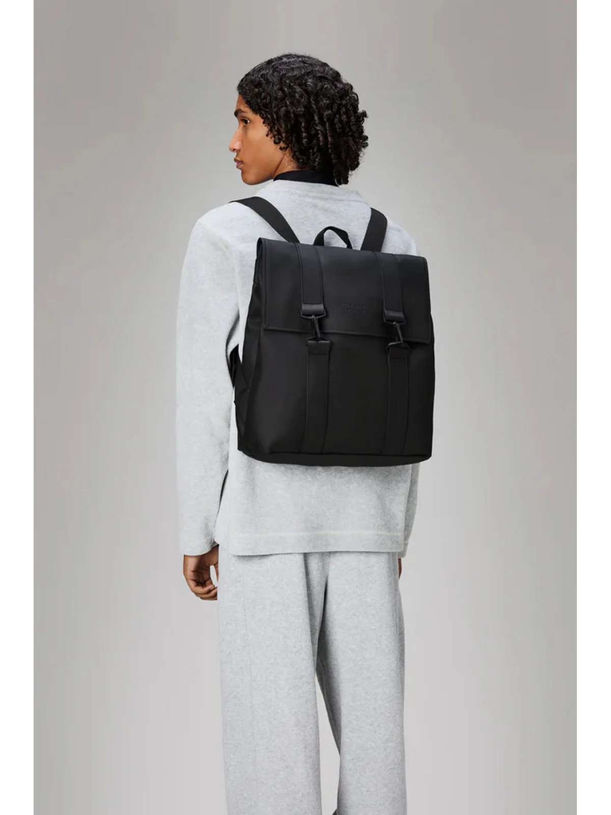 RAINS Borsa Unisex adulto MSN Bag 13300 BLA Nero - Image 4