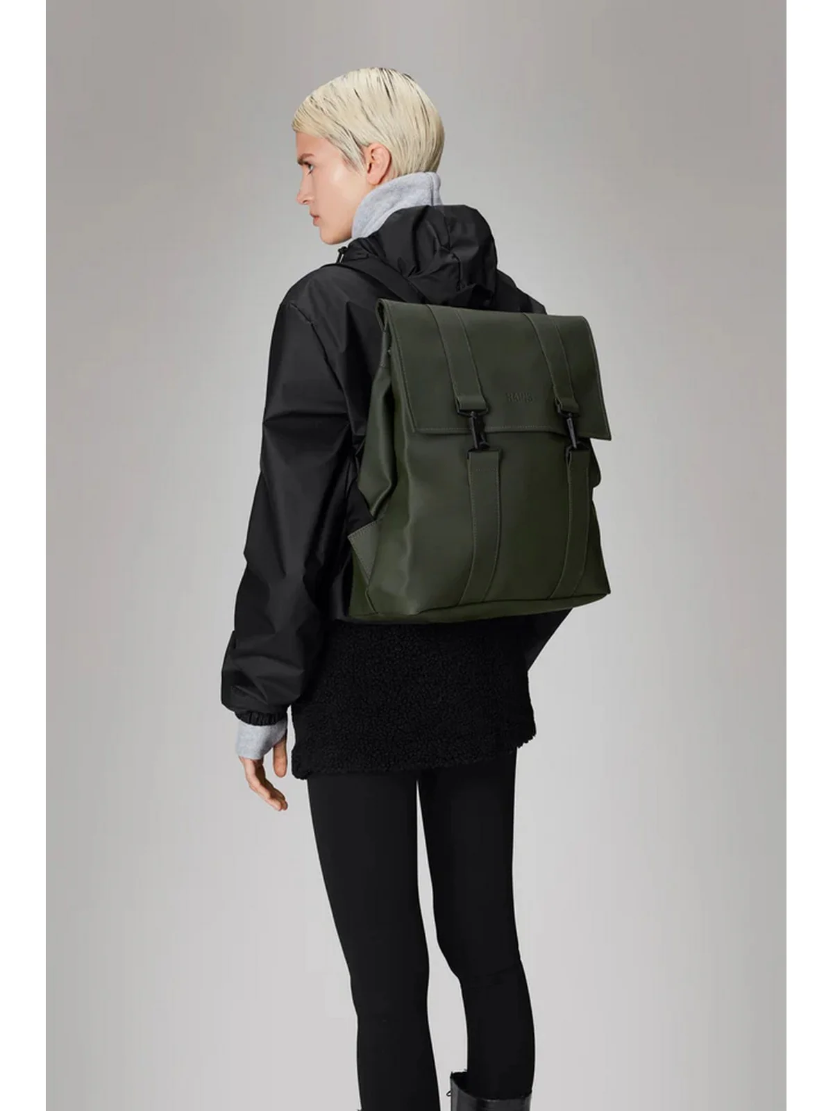 RAINS Borsa Unisex adulto MSN Bag 13300 GRE Verde - Image 2