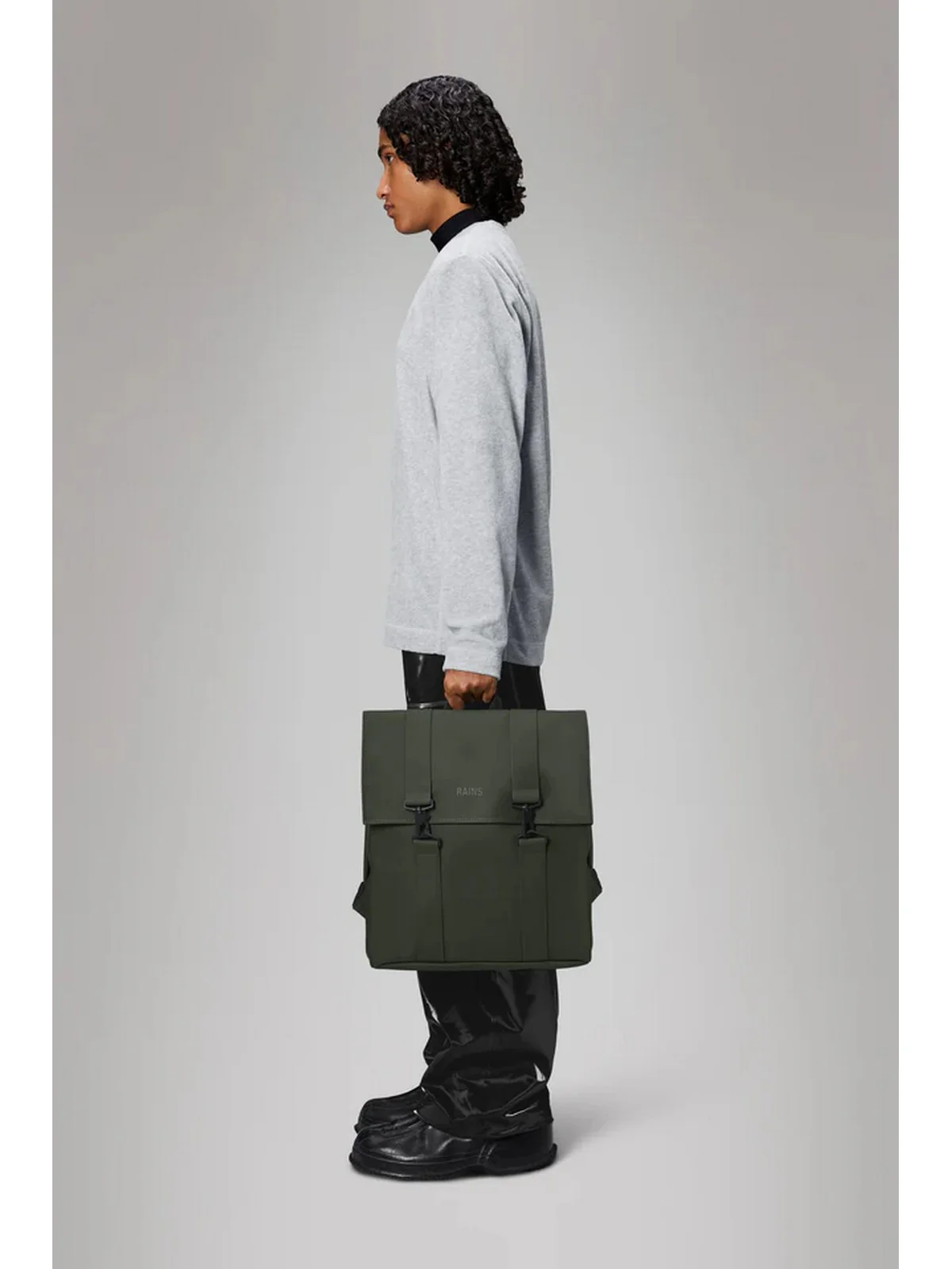 RAINS Borsa Unisex adulto MSN Bag 13300 GRE Verde - Image 4