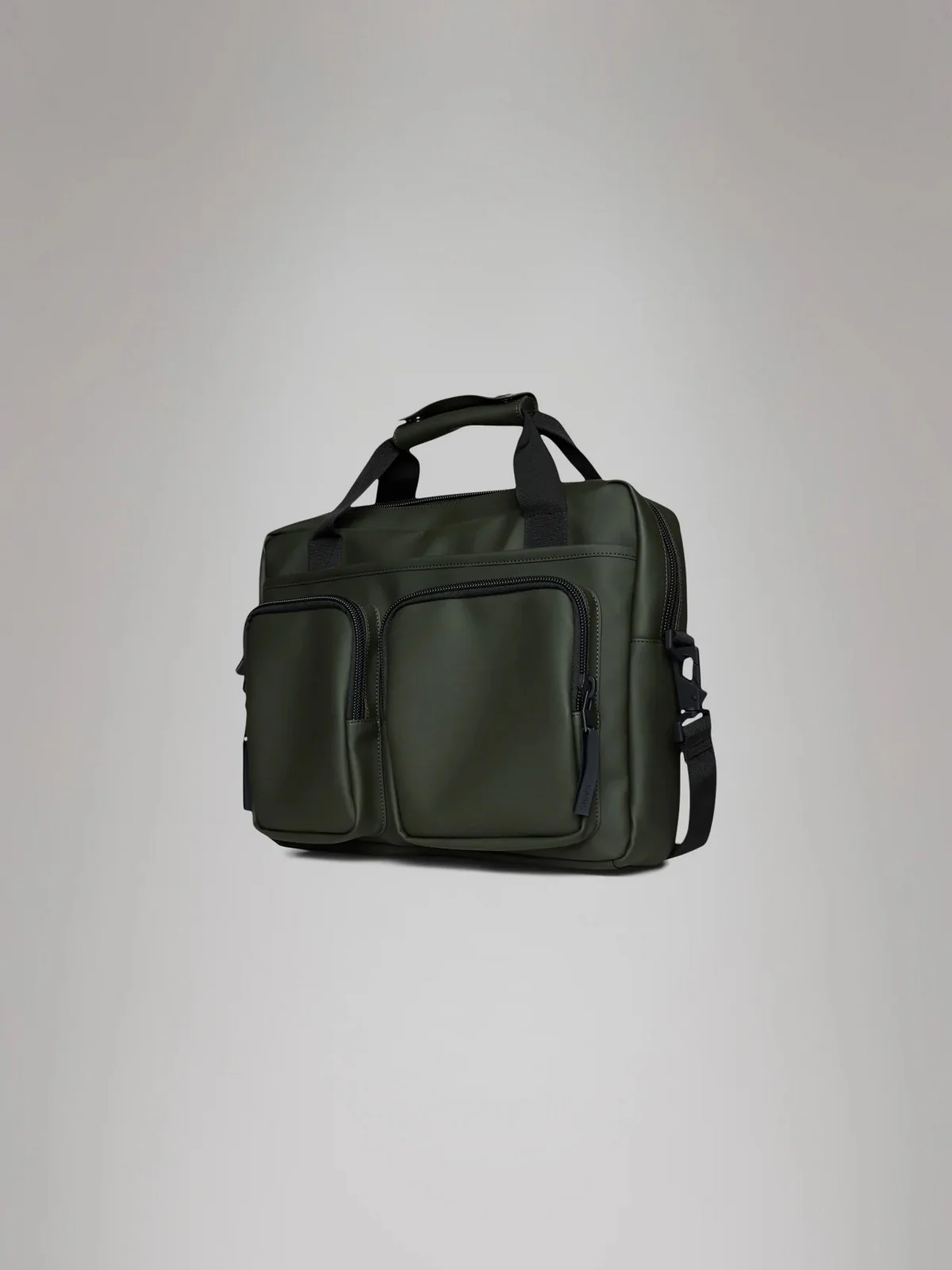 RAINS Borsa Unisex adulto Texel Tech Bag W3 14250 03 Green Verde - Image 4