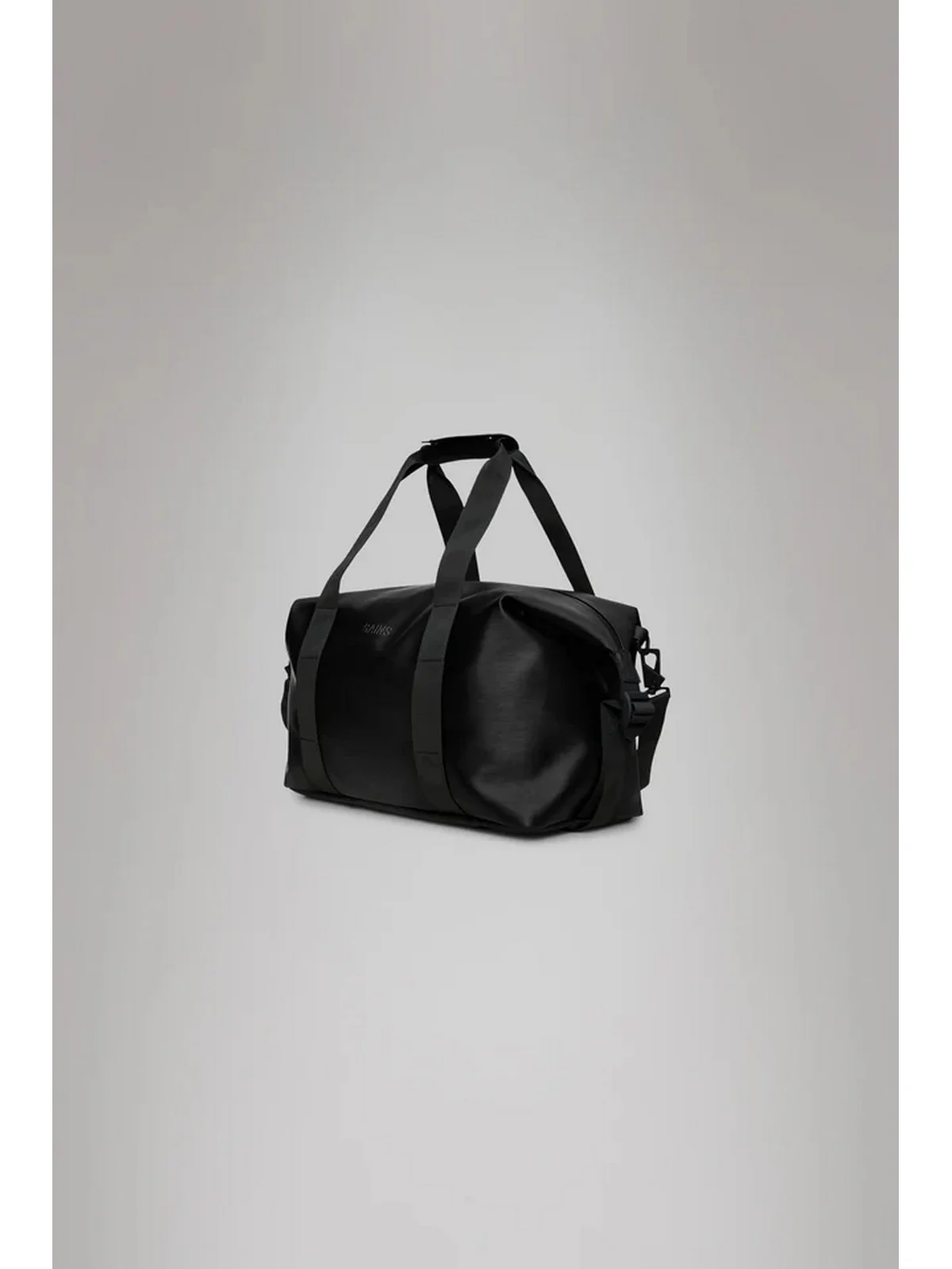 RAINS Borsone Unisex adulto Hilo Weekend Bag Small W3 14220 84 Black Grain Nero - Image 3