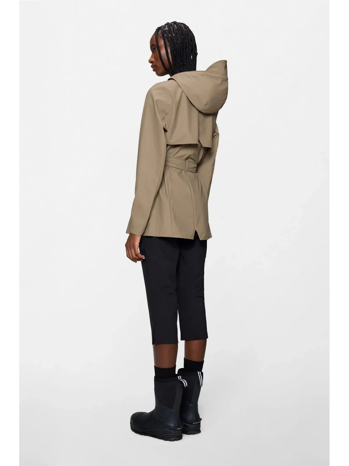 RAINS Giubbino Donna  12100 133 BEIGE Beige - Image 4