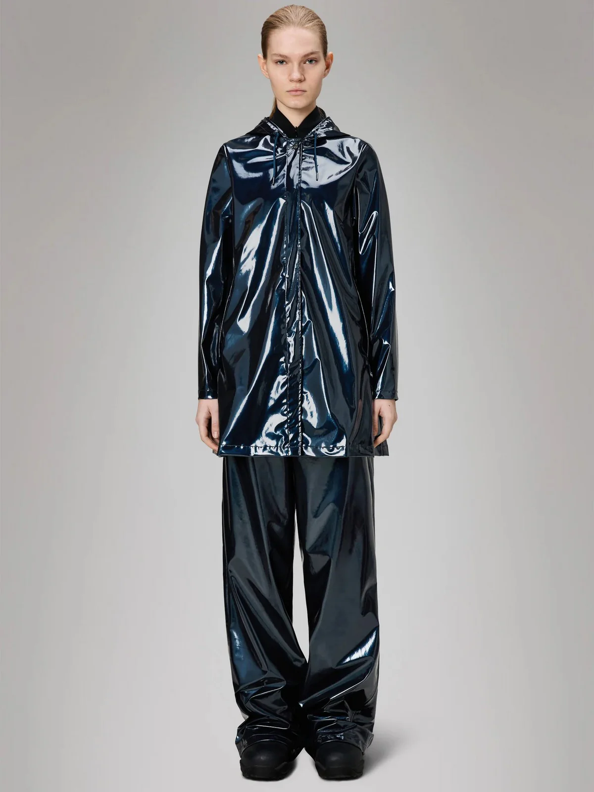 RAINS Giubbino Donna A-line W Jacket W3 18050 130 Spill Spill - Image 5