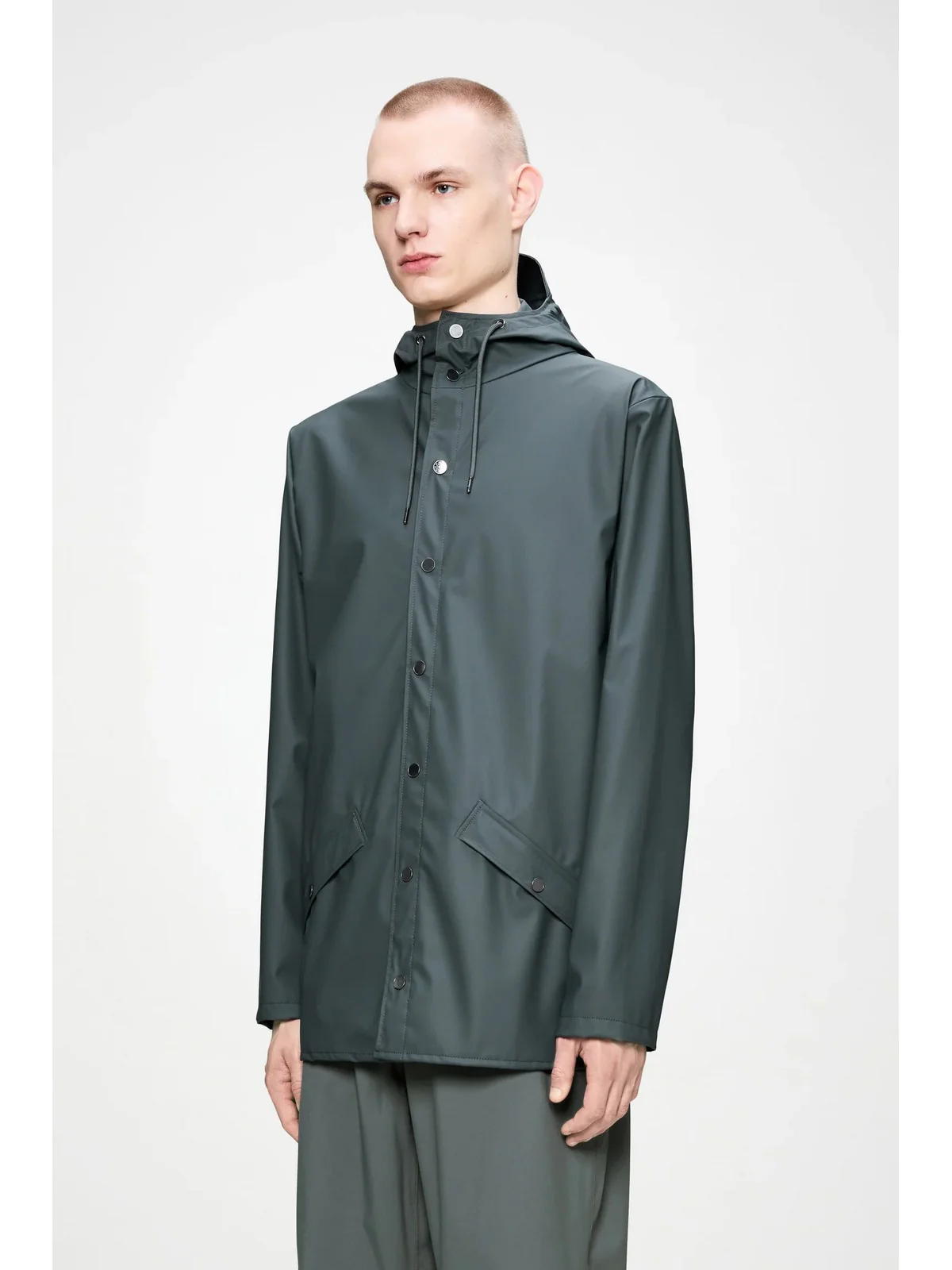 RAINS Giubbino Unisex adulto  12010 153 DARK GREY DARK GREY - Image 2