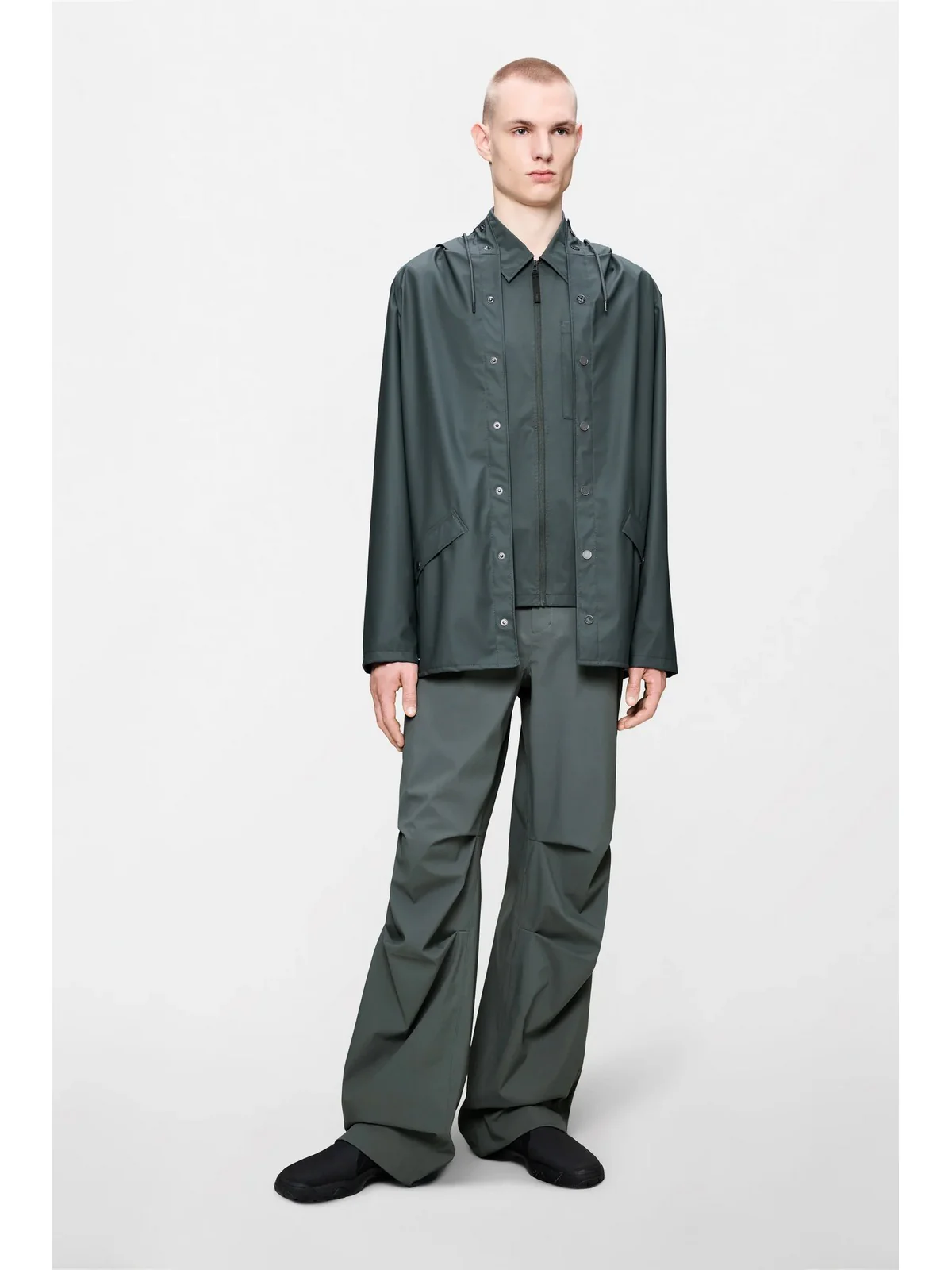 RAINS Giubbino Unisex adulto  12010 153 DARK GREY DARK GREY - Image 3