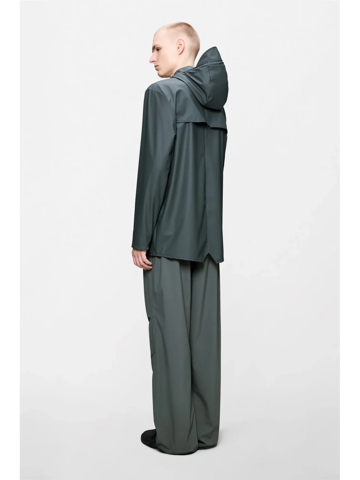 RAINS Giubbino Unisex adulto  12010 153 DARK GREY DARK GREY - Image 4