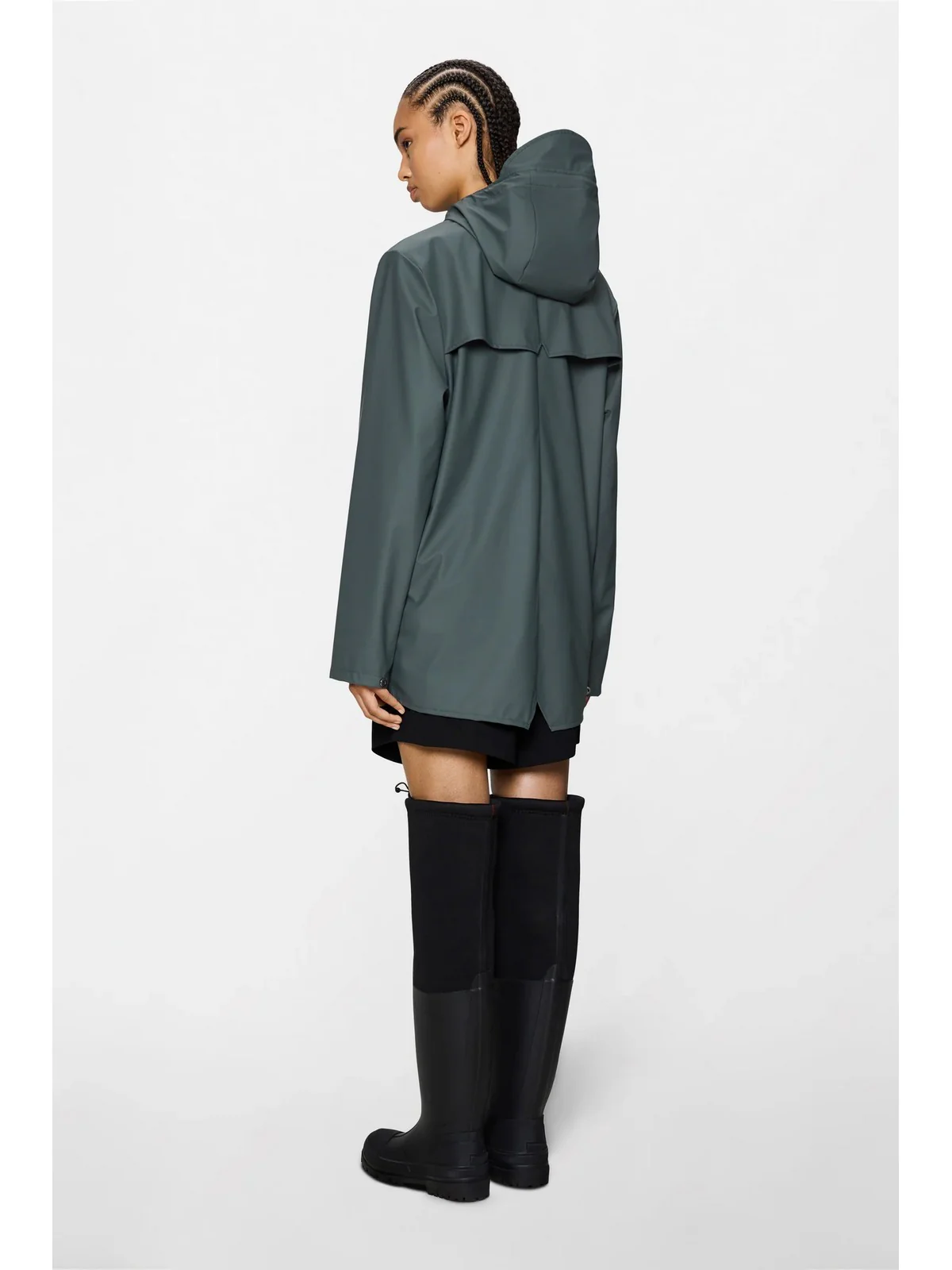 RAINS Giubbino Unisex adulto  12010 153 DARK GREY DARK GREY - Image 7
