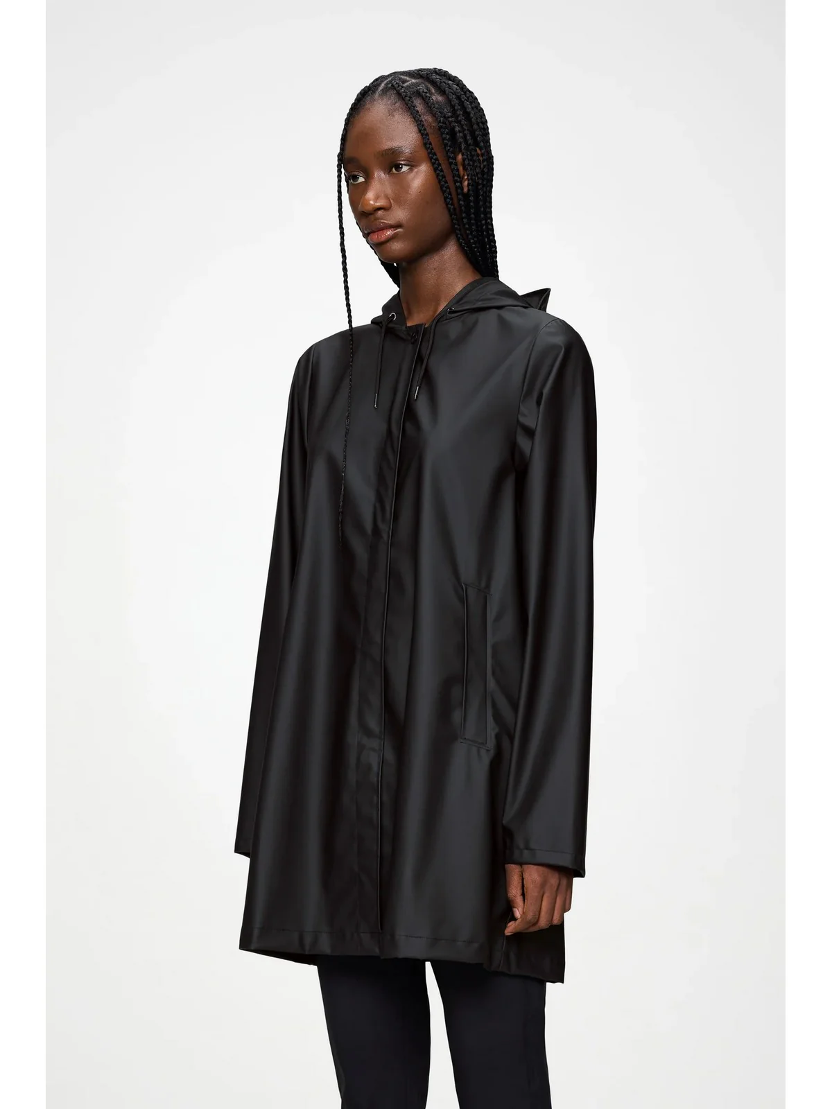 RAINS Giubbino Unisex adulto  18050 01 BLACK BLACK - Image 2