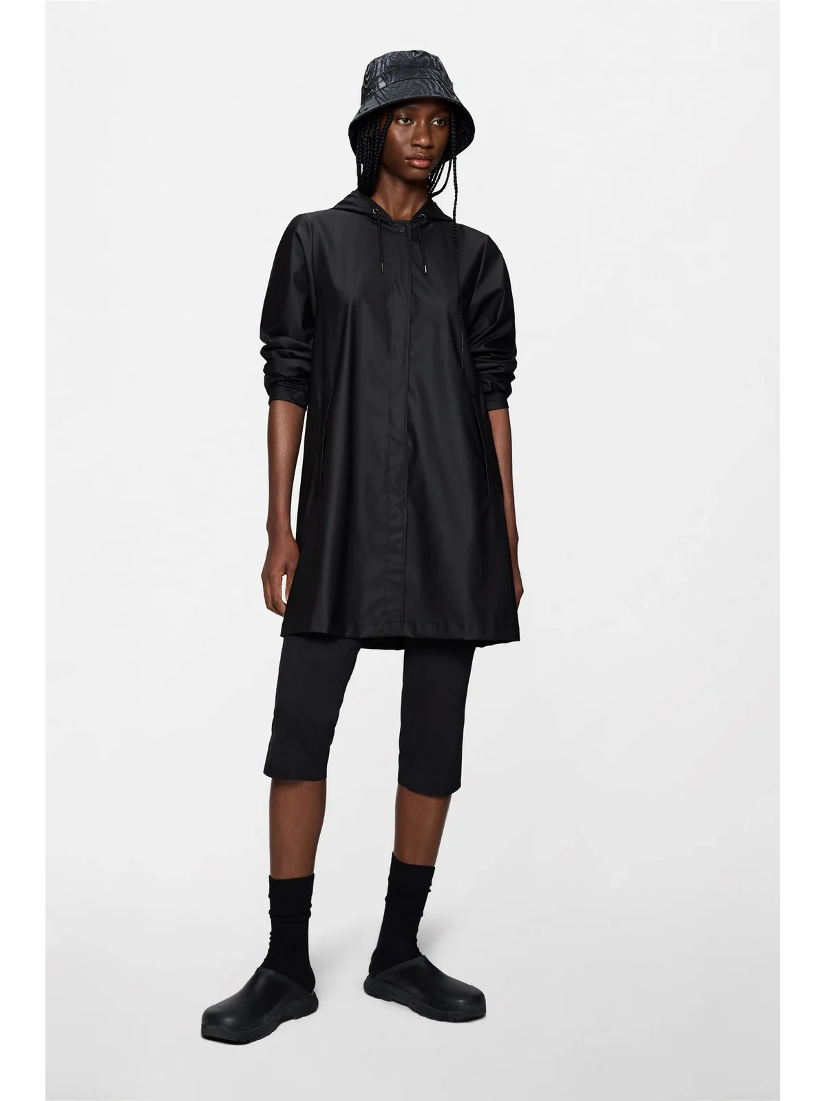RAINS Giubbino Unisex adulto  18050 01 BLACK BLACK - Image 3