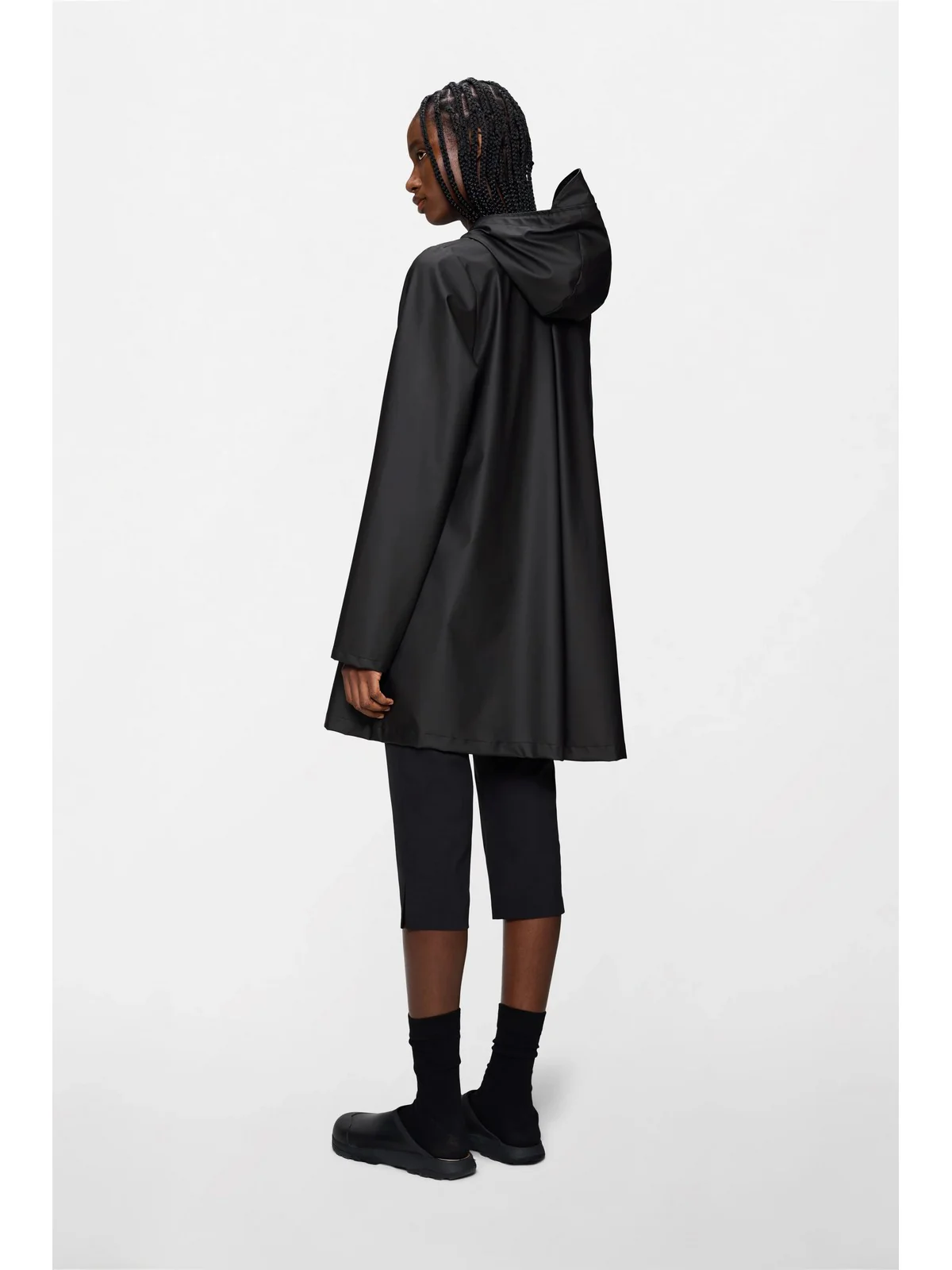 RAINS Giubbino Unisex adulto  18050 01 BLACK BLACK - Image 4
