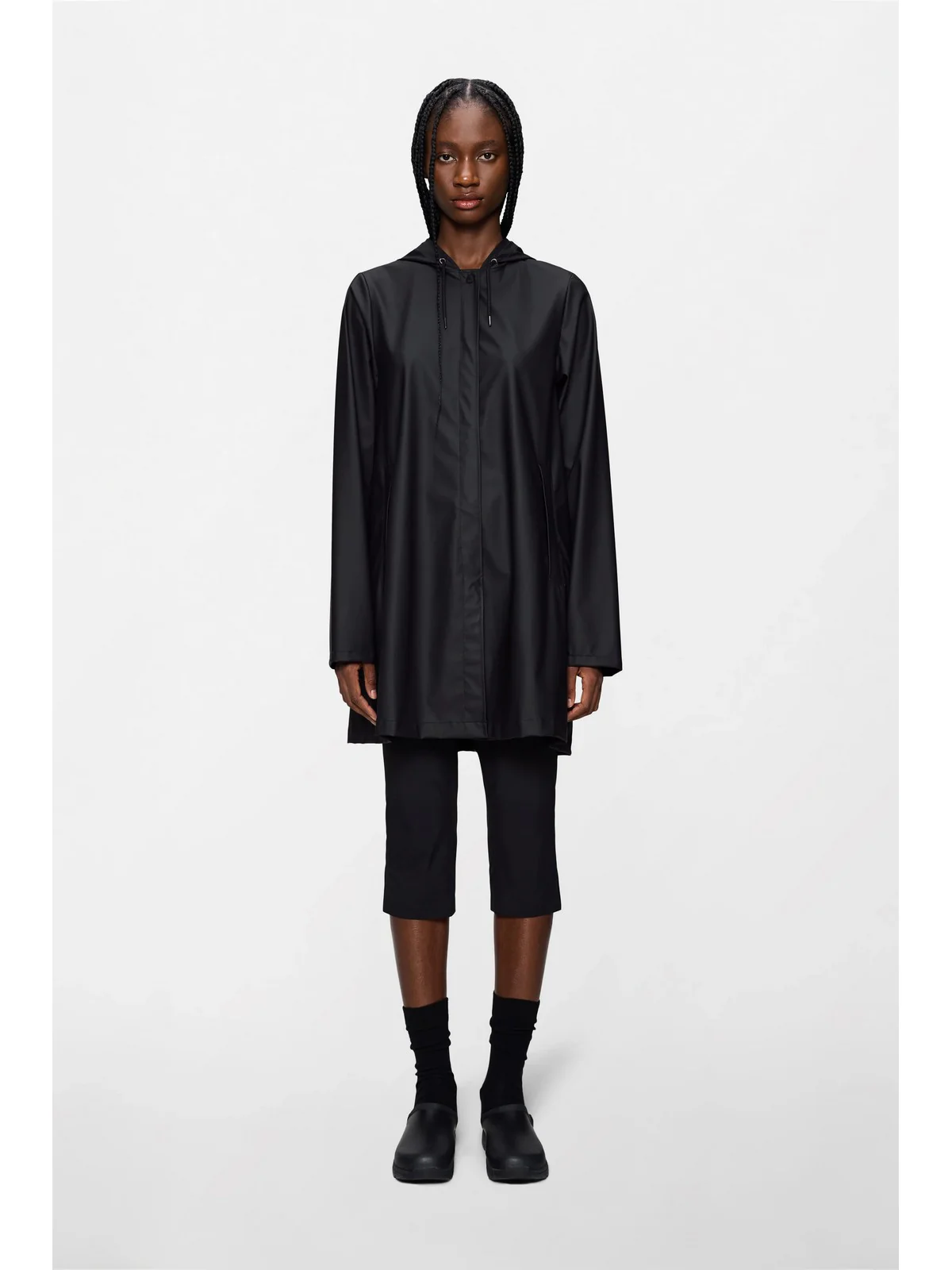 RAINS Giubbino Unisex adulto  18050 01 BLACK BLACK - Image 5