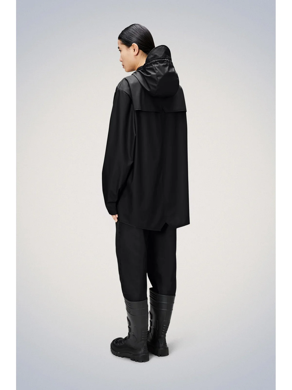 RAINS Giubbino Unisex adulto Jacket W3 12010 01 Black Nero - Image 3