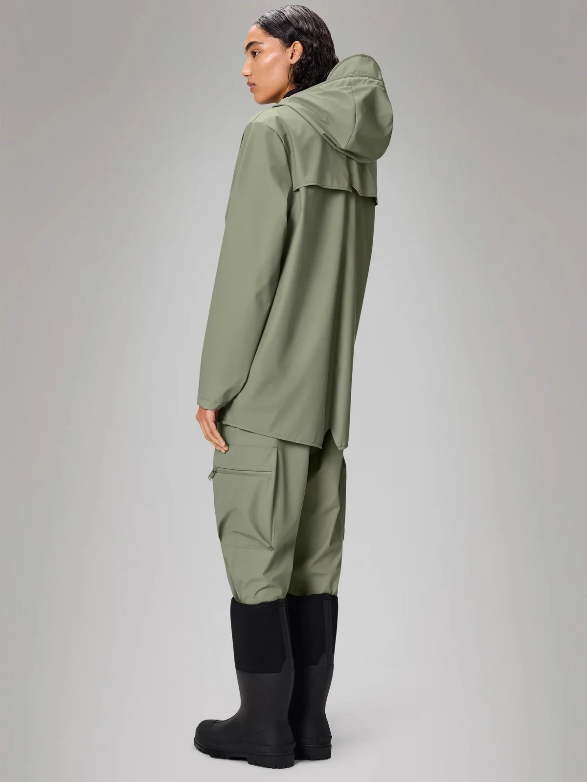 RAINS Giubbino Unisex adulto Jacket W3 12010 108 Drift Drift - Image 4