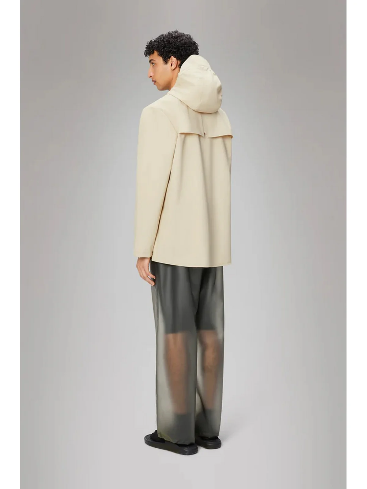 RAINS Giubbino Unisex adulto Jacket W3 12010 26 Dune Beige - Image 2
