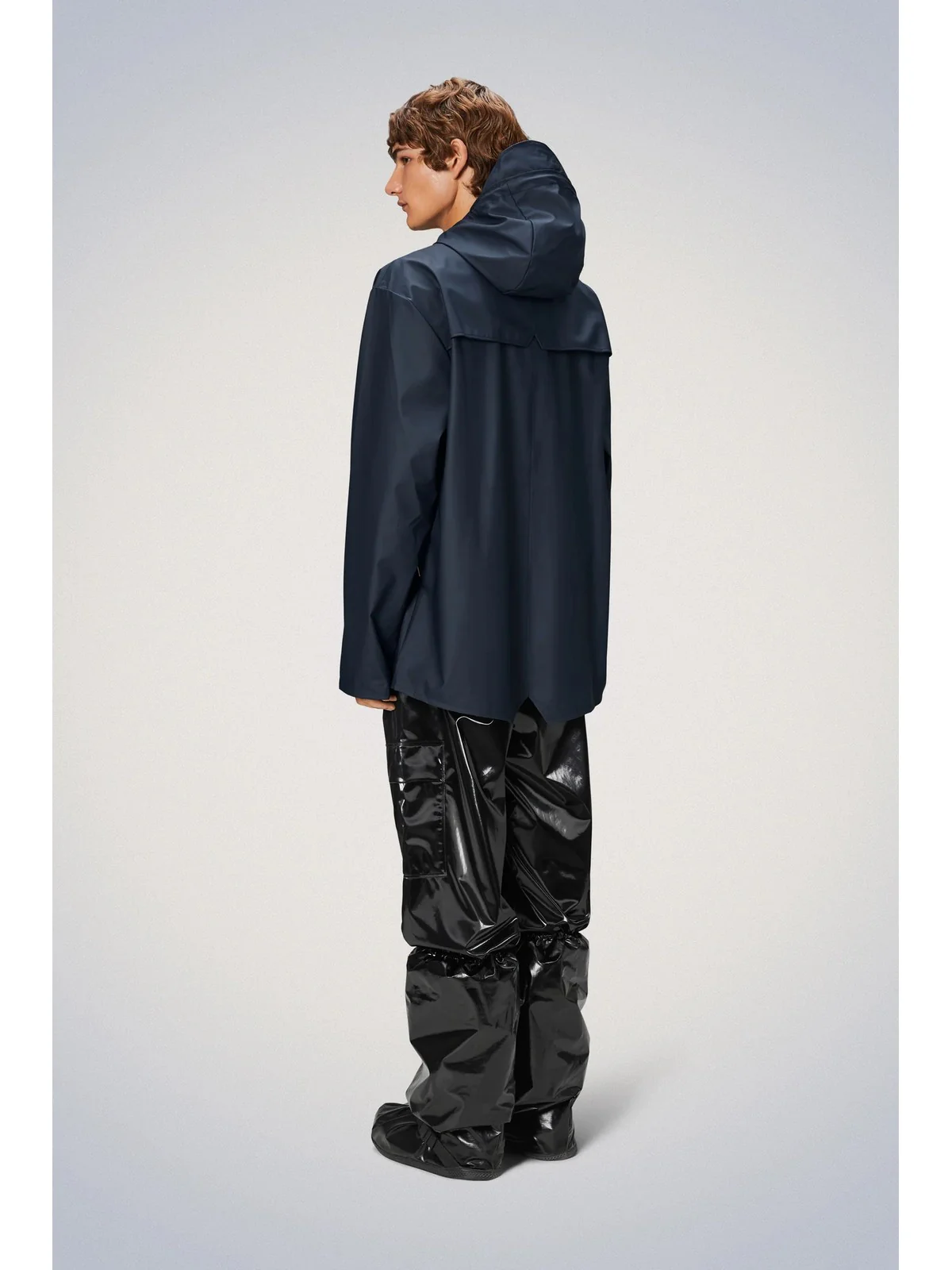 RAINS Giubbino Unisex adulto Jacket W3 12010 47 Navy Blu - Image 3