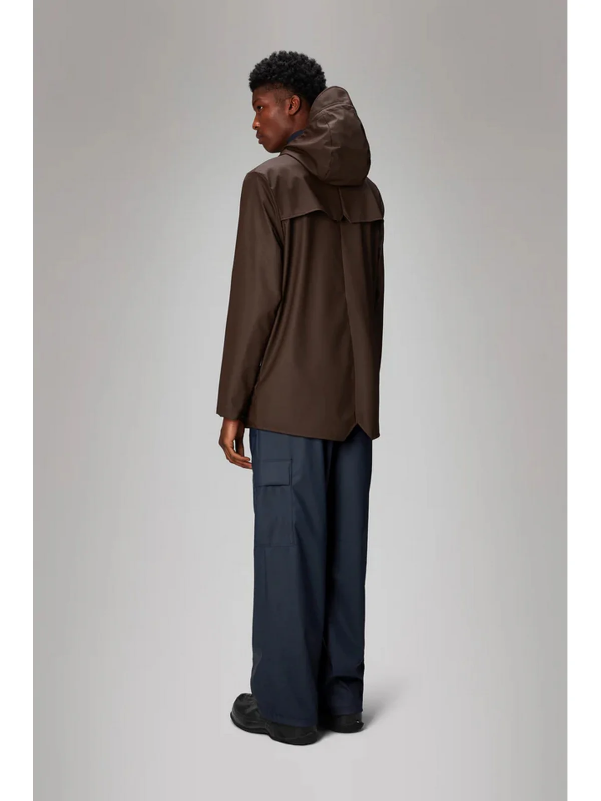 RAINS Giubbino Unisex adulto Jacket W3 12010 FRM Marrone - Image 3