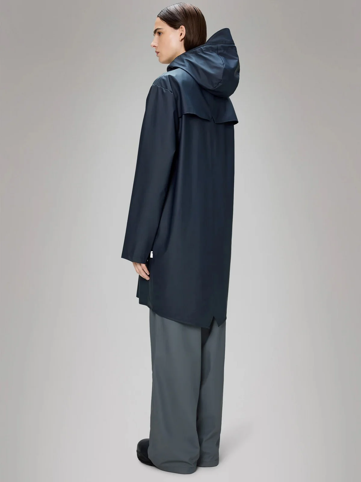 RAINS Giubbino Unisex adulto Long Jacket W3 12020 47 Navy NAVY - Image 4