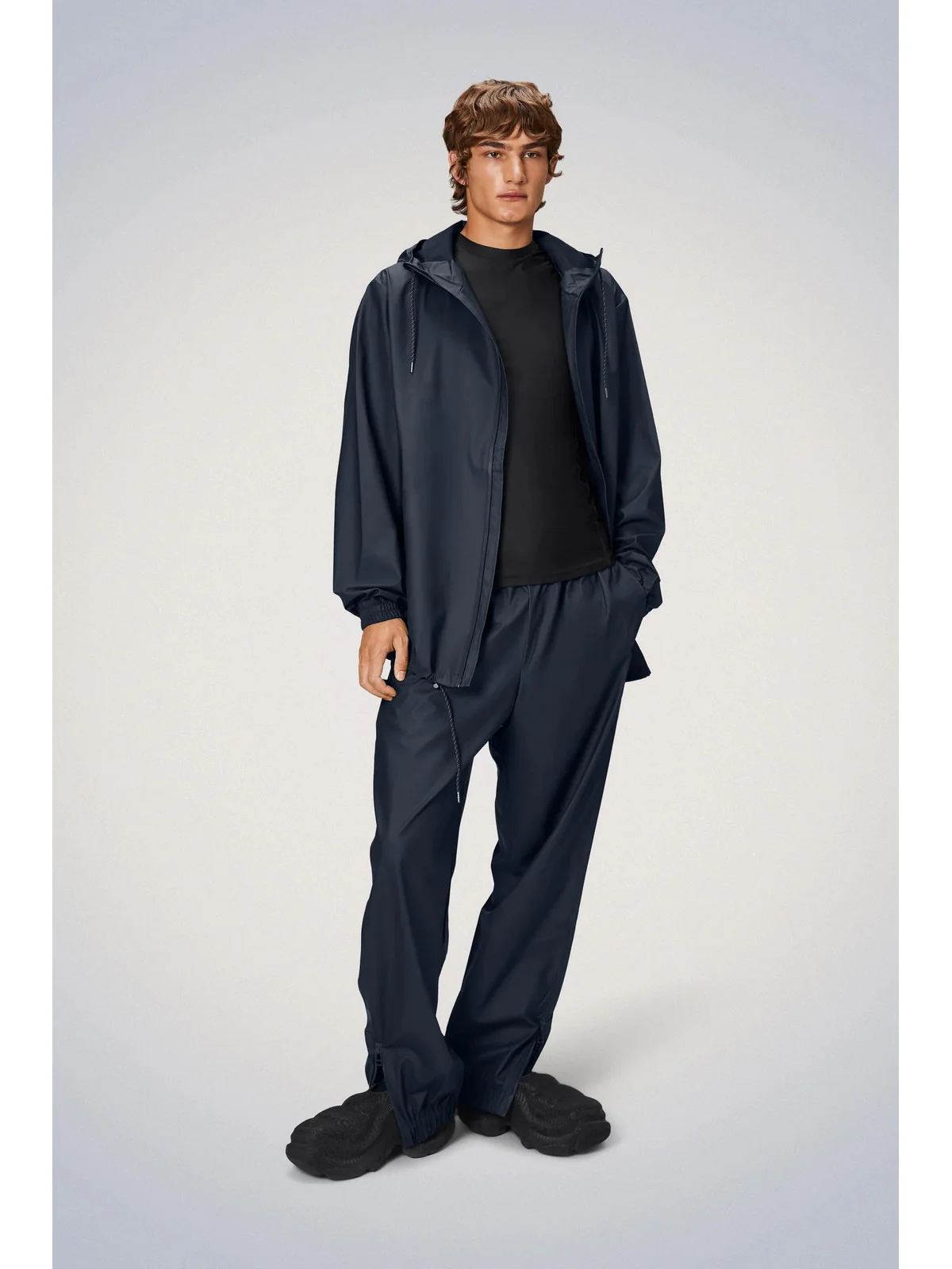 RAINS Giubbino Uomo Storm Breaker W3 18370 47 Navy Blu - Image 4
