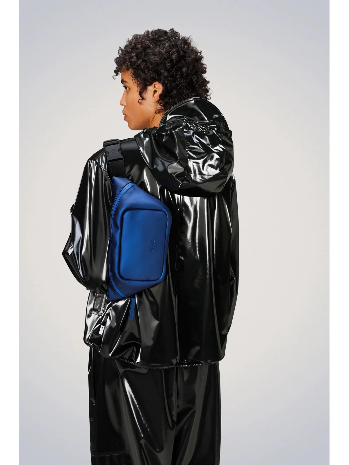 RAINS Marsupio Unisex adulto Bum Bag Mini W3 14730 10 Storm Blu - Image 3