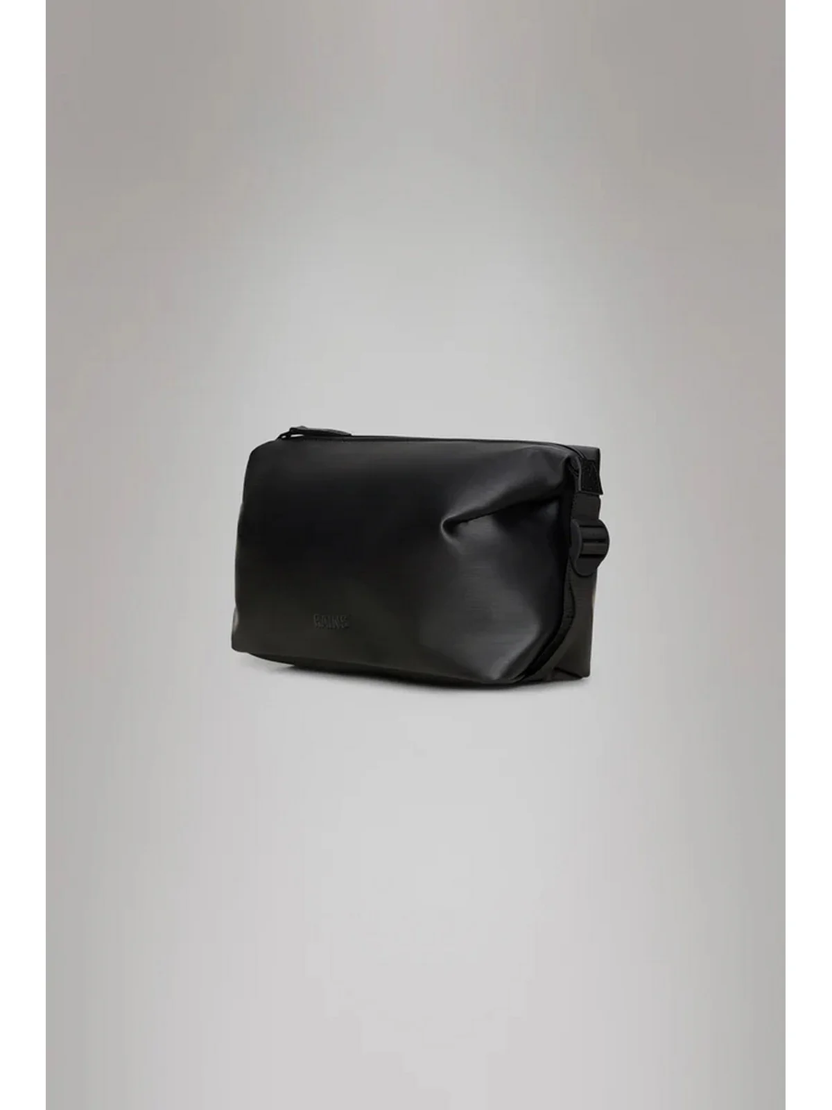 RAINS Pochette Unisex adulto Hilo Wash Bag W3 15630 84 Black Grain Nero - Image 3