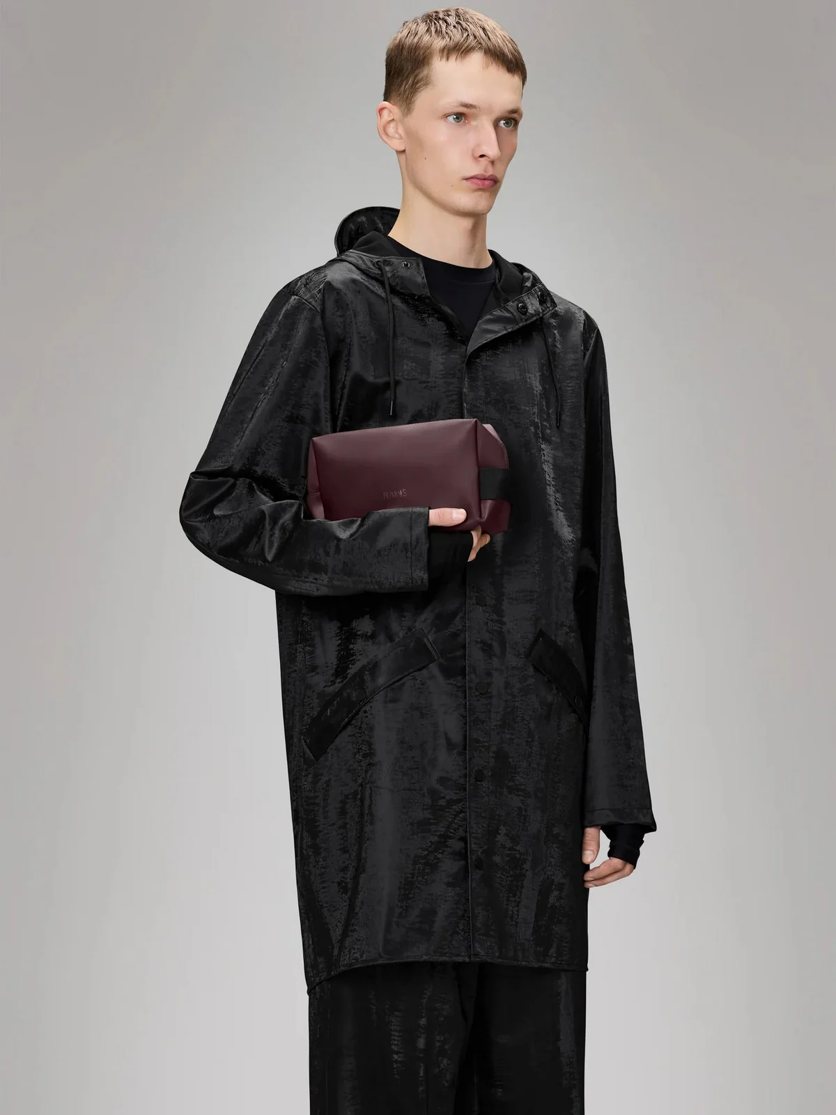 RAINS Pochette Unisex adulto Wash Bag Small W3 15580 129 Depth Depth - Image 5