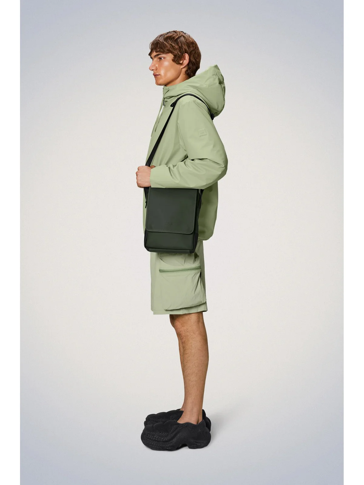 RAINS Tracolla Unisex adulto Trail Reporter Bag W3 14550 03 Green  Verde - Image 2