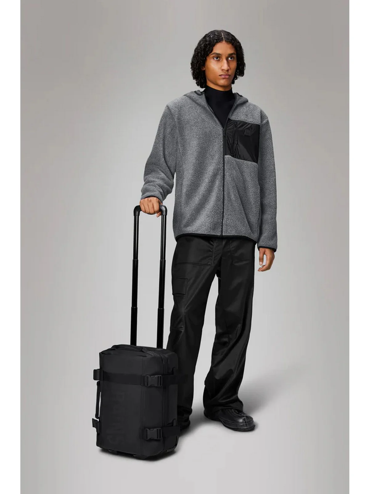 RAINS Valigie e Trolley Unisex adulto Texel cabin bag mini 14790 01 Black BLACK - Image 3