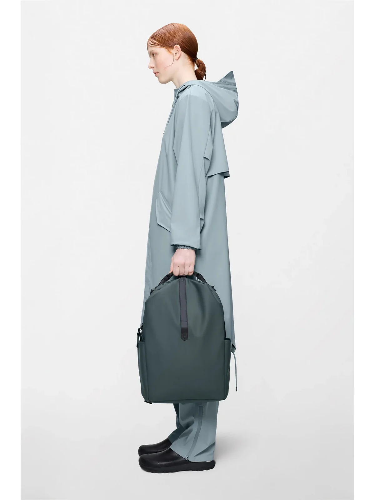 RAINS Zaino Unisex adulto  14890 153 DARK GREY DARK GREY - Image 5