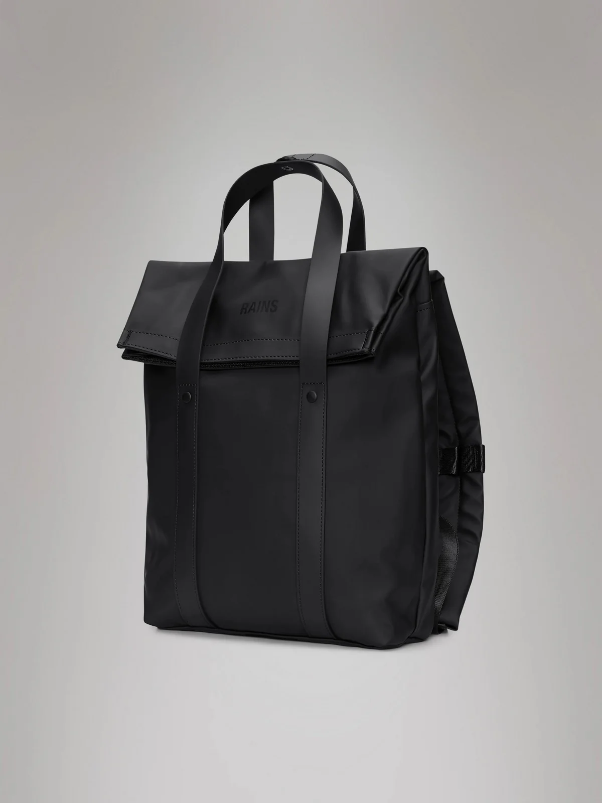 RAINS Zaino Unisex adulto 2 Way Tote Backpack Mini W3 12780 01 Black BLACK - Image 2