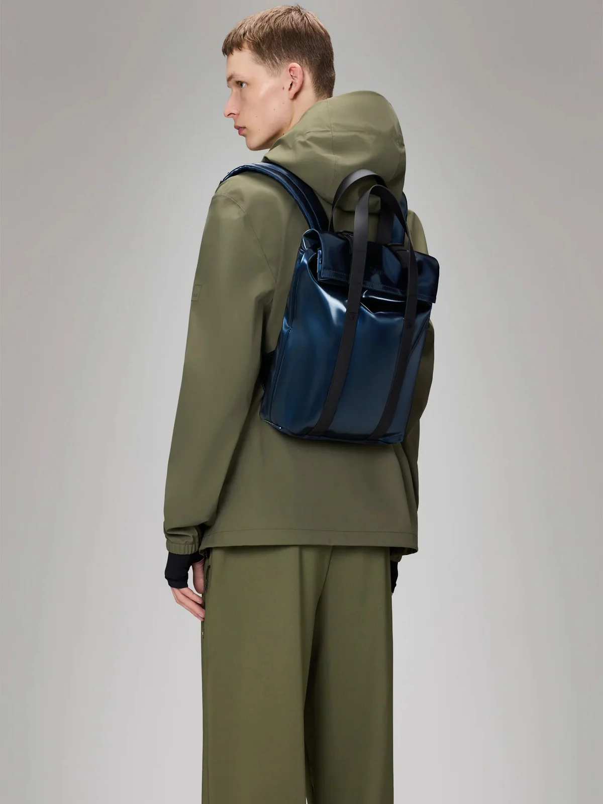 RAINS Zaino Unisex adulto 2 Way Tote Backpack Mini W3 12780 130 Spill Spill - Image 5