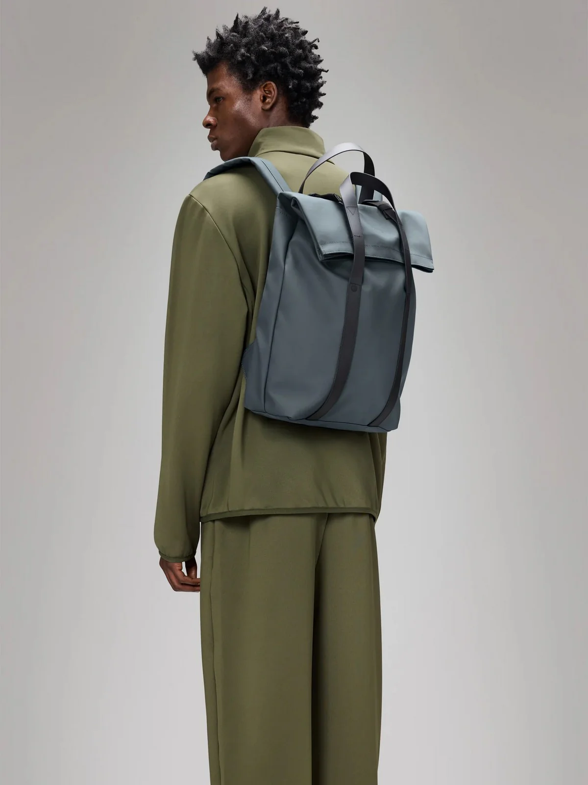 RAINS Zaino Unisex adulto 2 Way Tote Backpack W3 12940 124 Lagoon Lagoon - Image 6