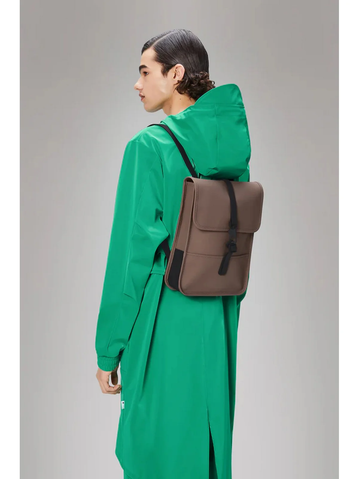 RAINS Zaino Unisex adulto Backpack Micro W3 13010 110 Shade Marrone - Image 2
