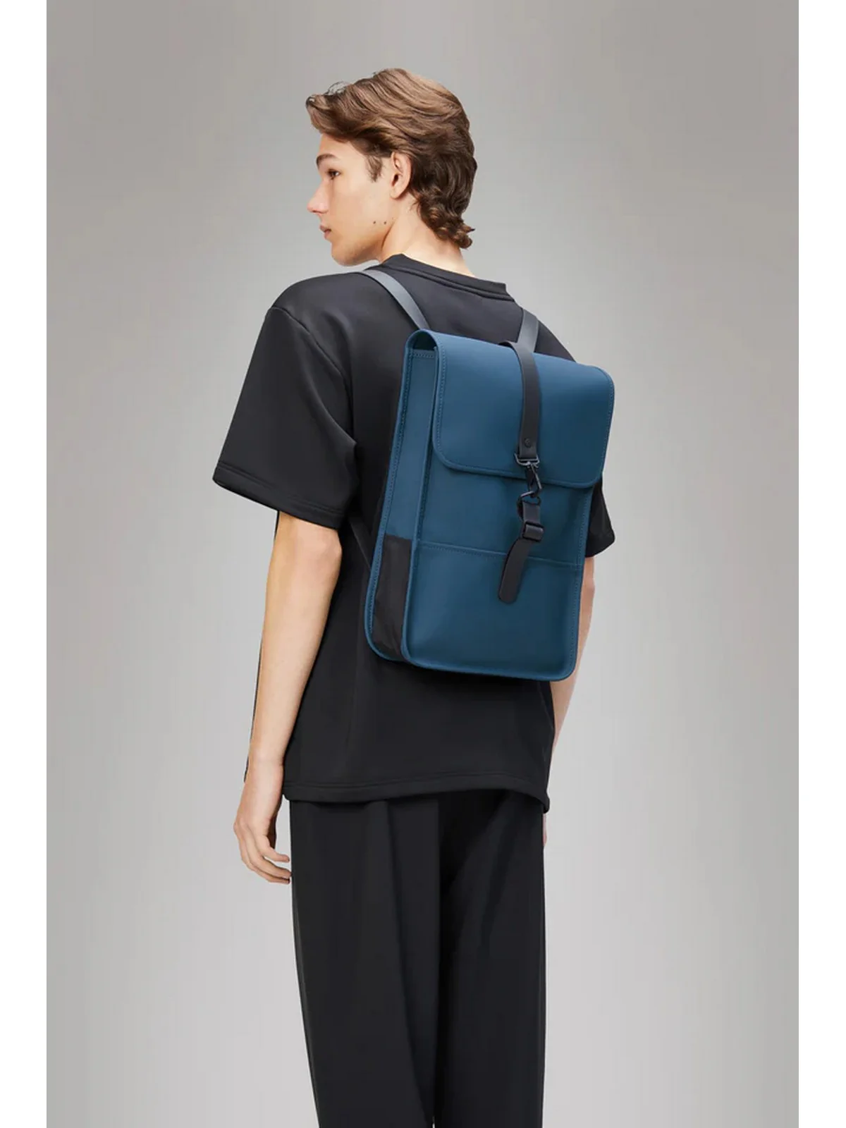 RAINS Zaino Unisex adulto Backpack Mini W3 13020 109 Pulse Blu - Image 2