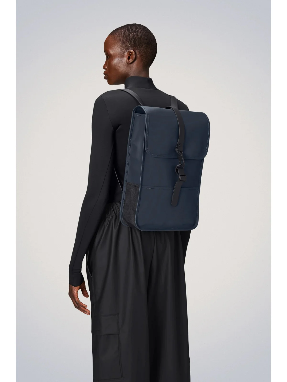 RAINS Zaino Unisex adulto Backpack Mini W3 13020 47 Navy Blu - Image 3