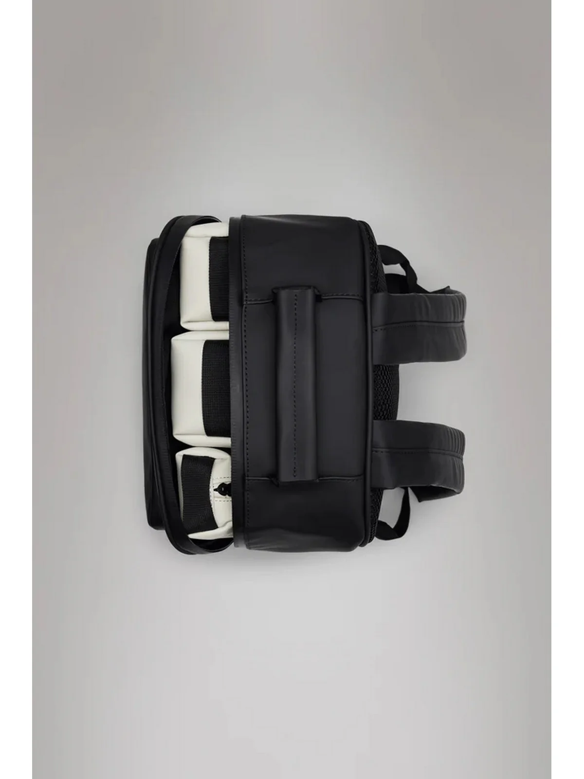 RAINS Zaino Unisex adulto book daypack large 13680 01 Black Nero - Image 2