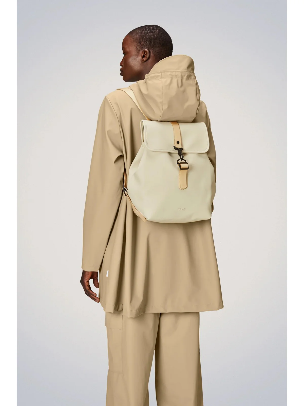 RAINS Zaino Unisex adulto Bucket Backpack W3 13040 26 Dune Beige - Image 3