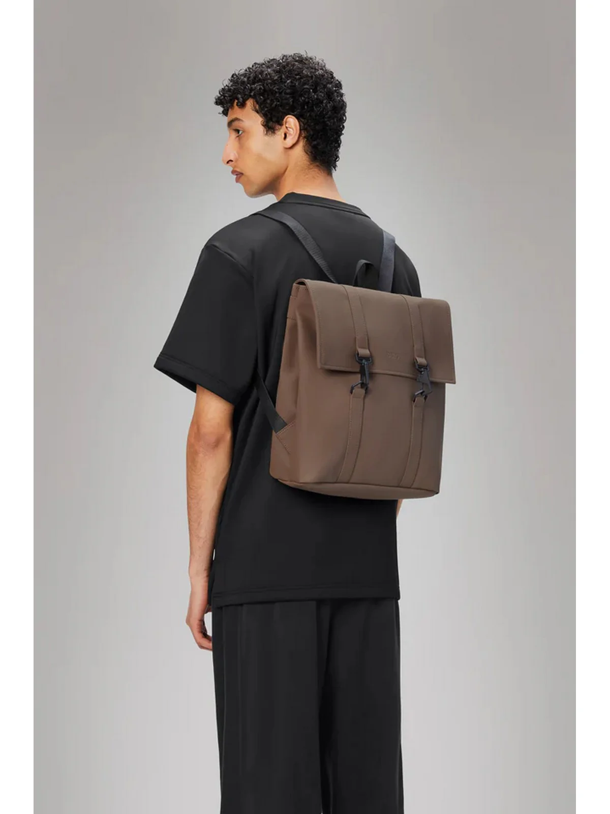 RAINS Zaino Unisex adulto MSN Bag Mini W3 13310 110 Shade Marrone - Image 2