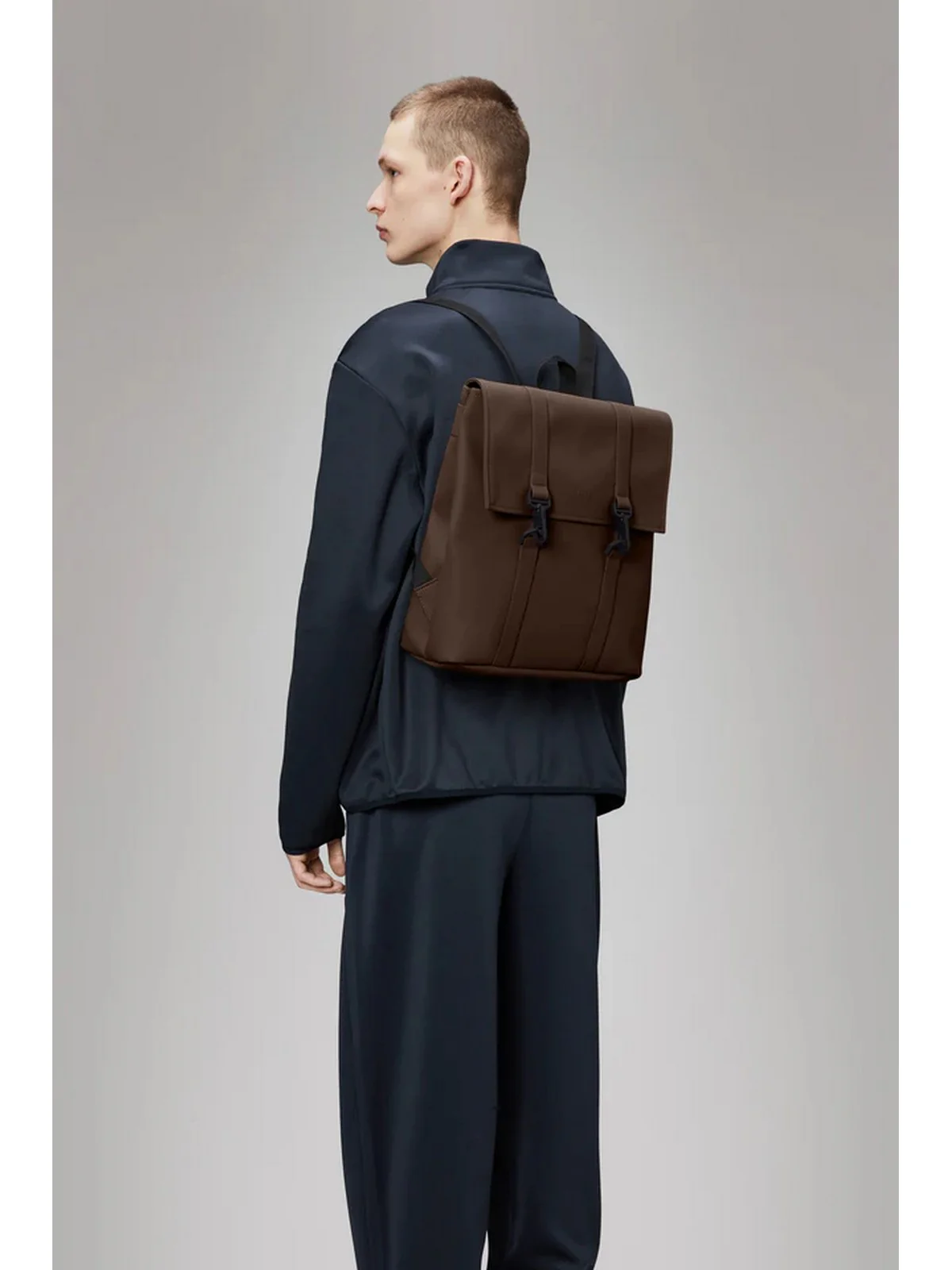 RAINS Zaino Unisex adulto MSN Bag Mini W3 13310 FRM Marrone - Image 2